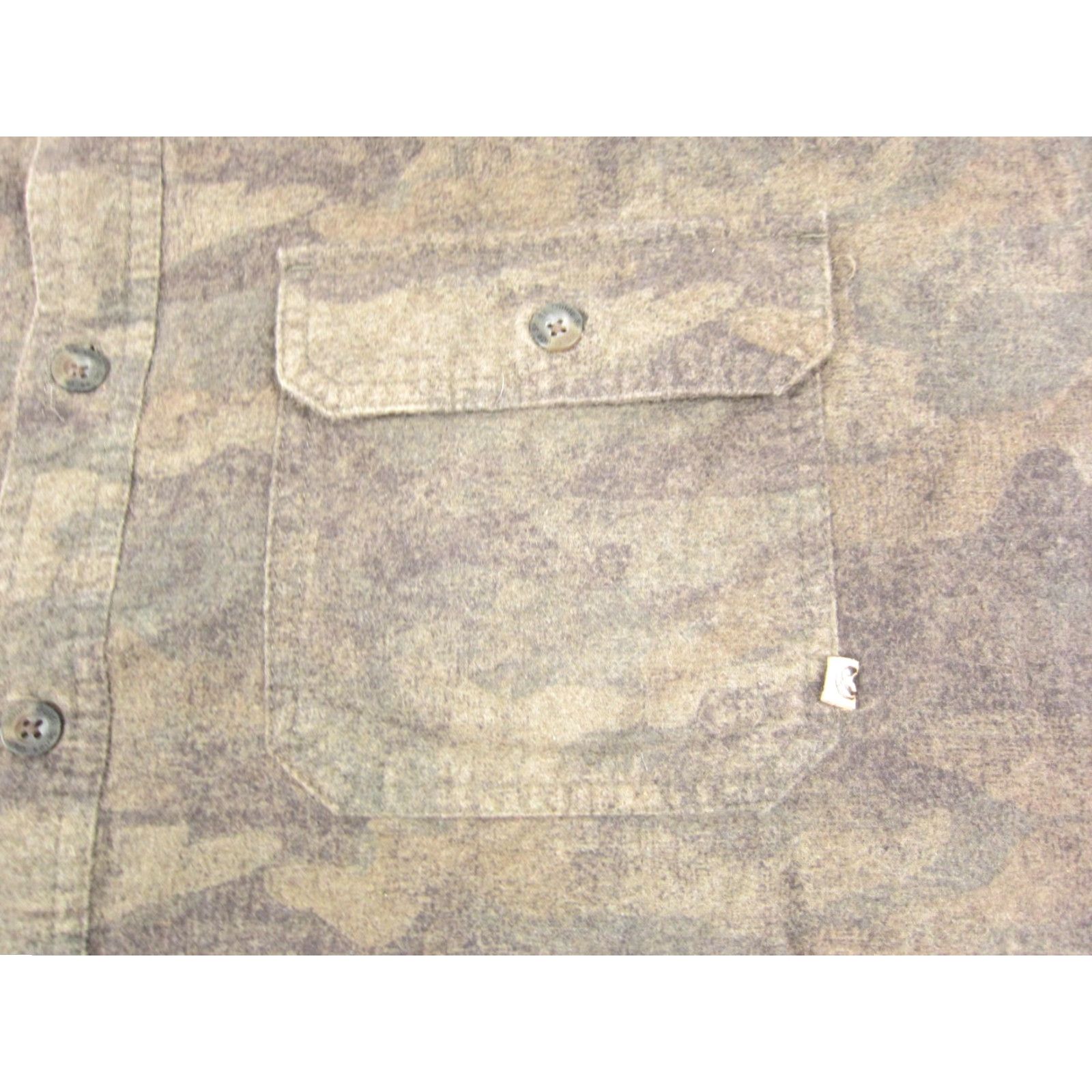 Vintage Guide Series Chamois Flannel Shirt Mens 3XL XXXL Brown Camouflage Cotton Shirt Mens 3XL Brown Camouflage Cotton Flannel Chamois Guide Series Shirt CSS Size US XXL / EU 58 / 5 - 3 Thumbnail