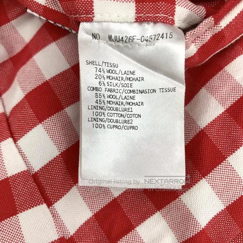Thom Browne Thom Browne Color Block Wool Women's Jacket . Size S / US 4 / IT 40 - 7 Thumbnail