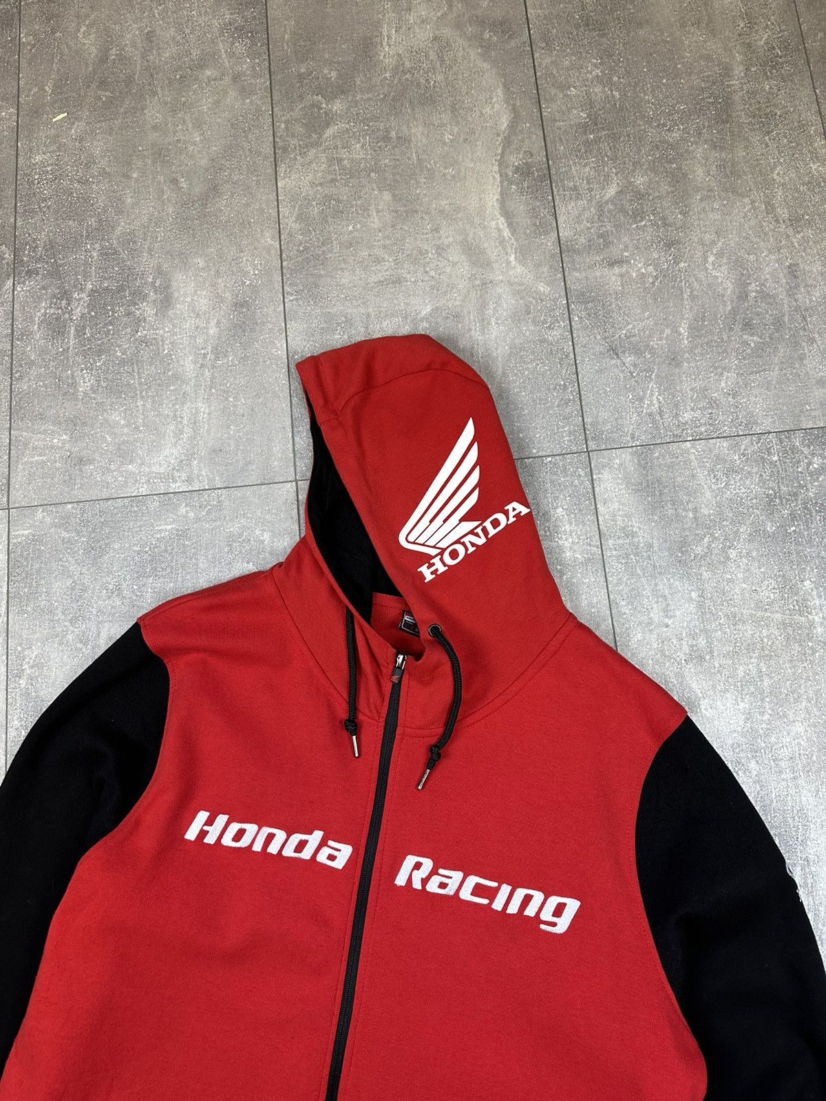 Honda Red/Black Honda Overprint Logo Hoodie Size US XXL / EU 58 / 5 - 4 Thumbnail