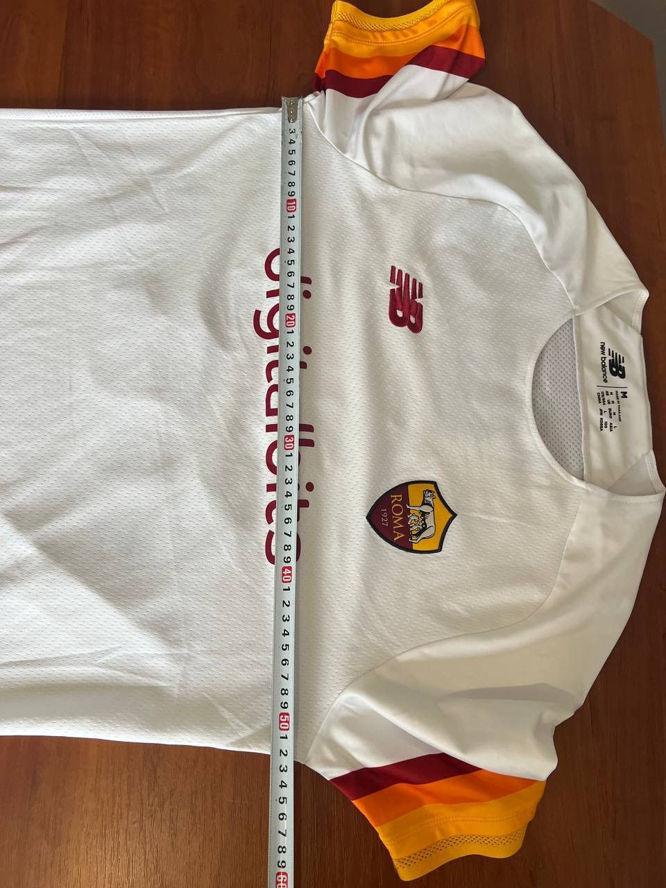 New Balance 2021/22 AS ROMA #22 ZANIOLO AWAY SOCCER JERSEY SHIRT SZ M Size US M / EU 48-50 / 2 - 16 Thumbnail