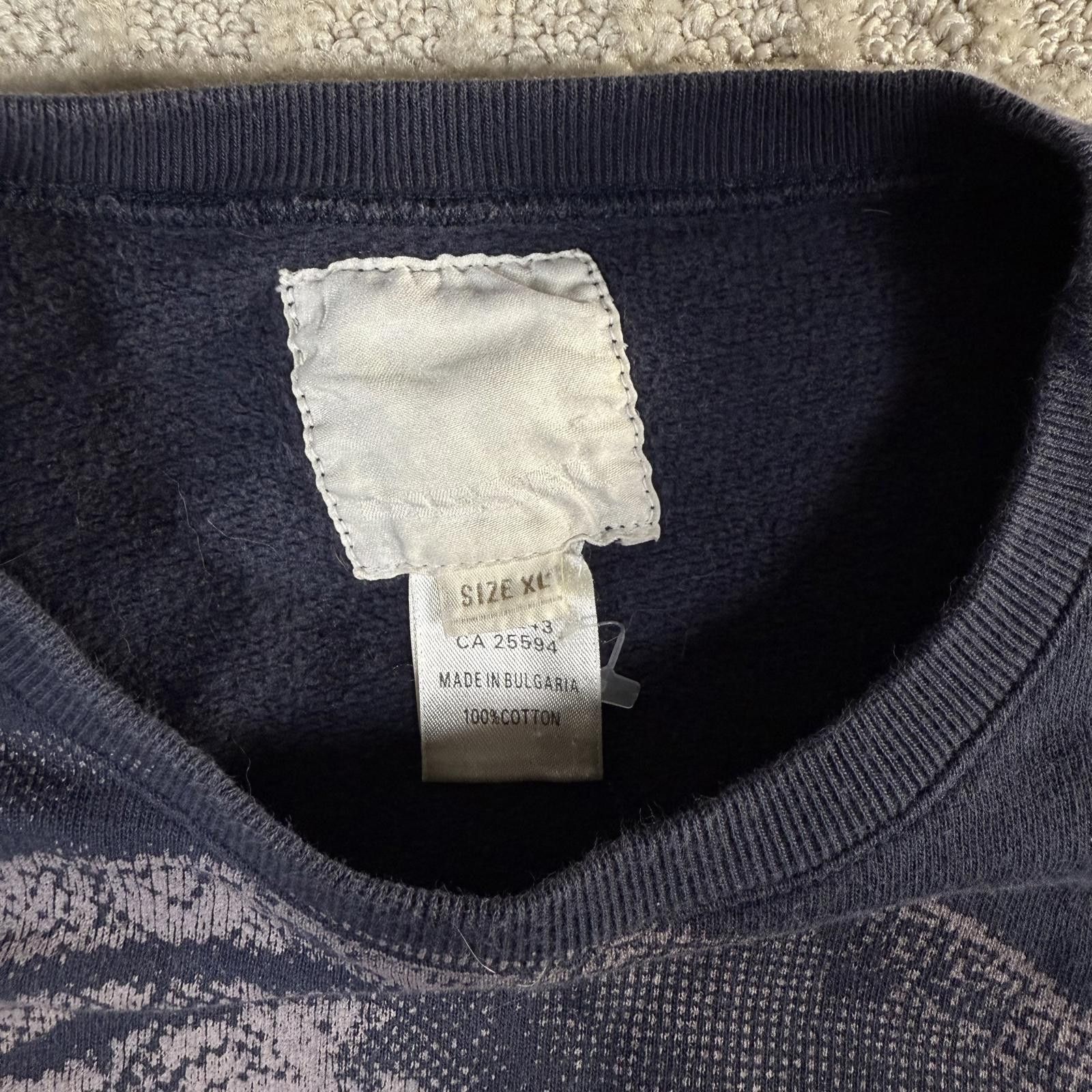 Diesel Y2K Diesel Skull Sweatshirt XL Navy Size US XL / EU 56 / 4 - 2 Thumbnail