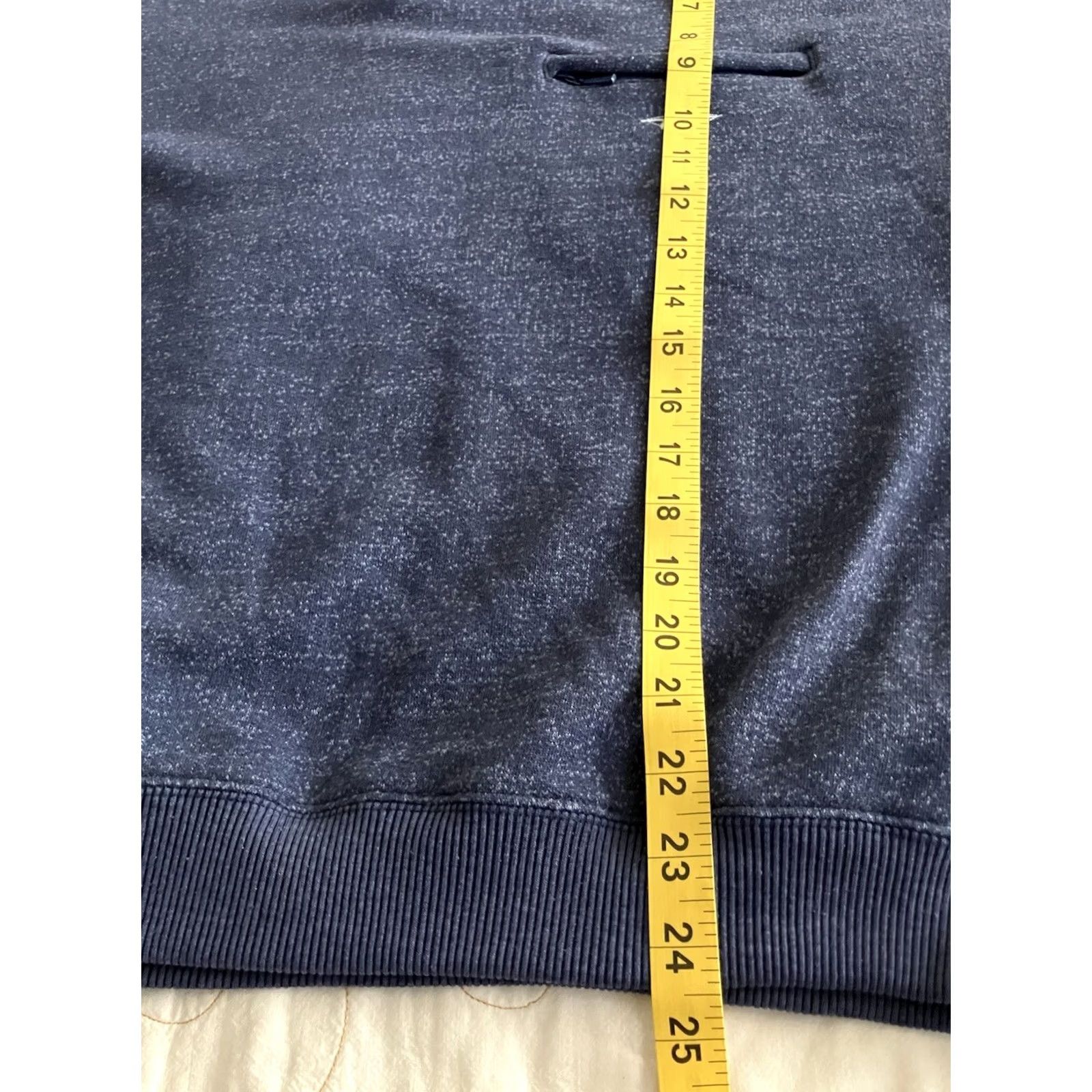 Vintage VINTAGE Greenline International Sweater Mens Size L Blue Striped Zip Pocket Pullover Pockets Shirts Size US L / EU 52-54 / 3 - 5 Thumbnail