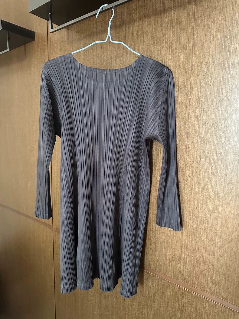 Issey Miyake issey miyake size:1 Gray coffee jacket Size XXS / US 00 / IT 34 - 2 Thumbnail