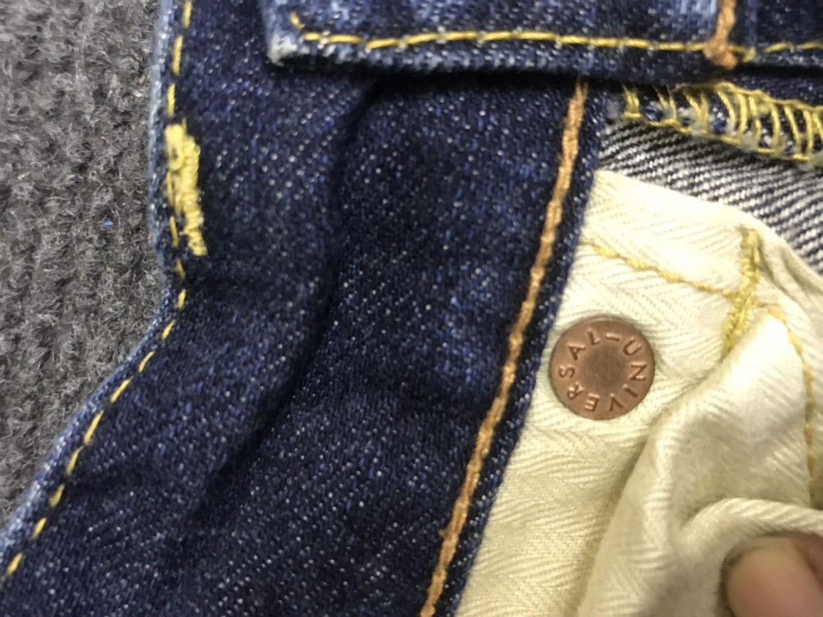 Japanese Brand 💥DENIM ART💥BACK NUMBER JAPAN DISTRESSED PAINTER DENIM F140 Size US 32 / EU 48 - 19 Thumbnail