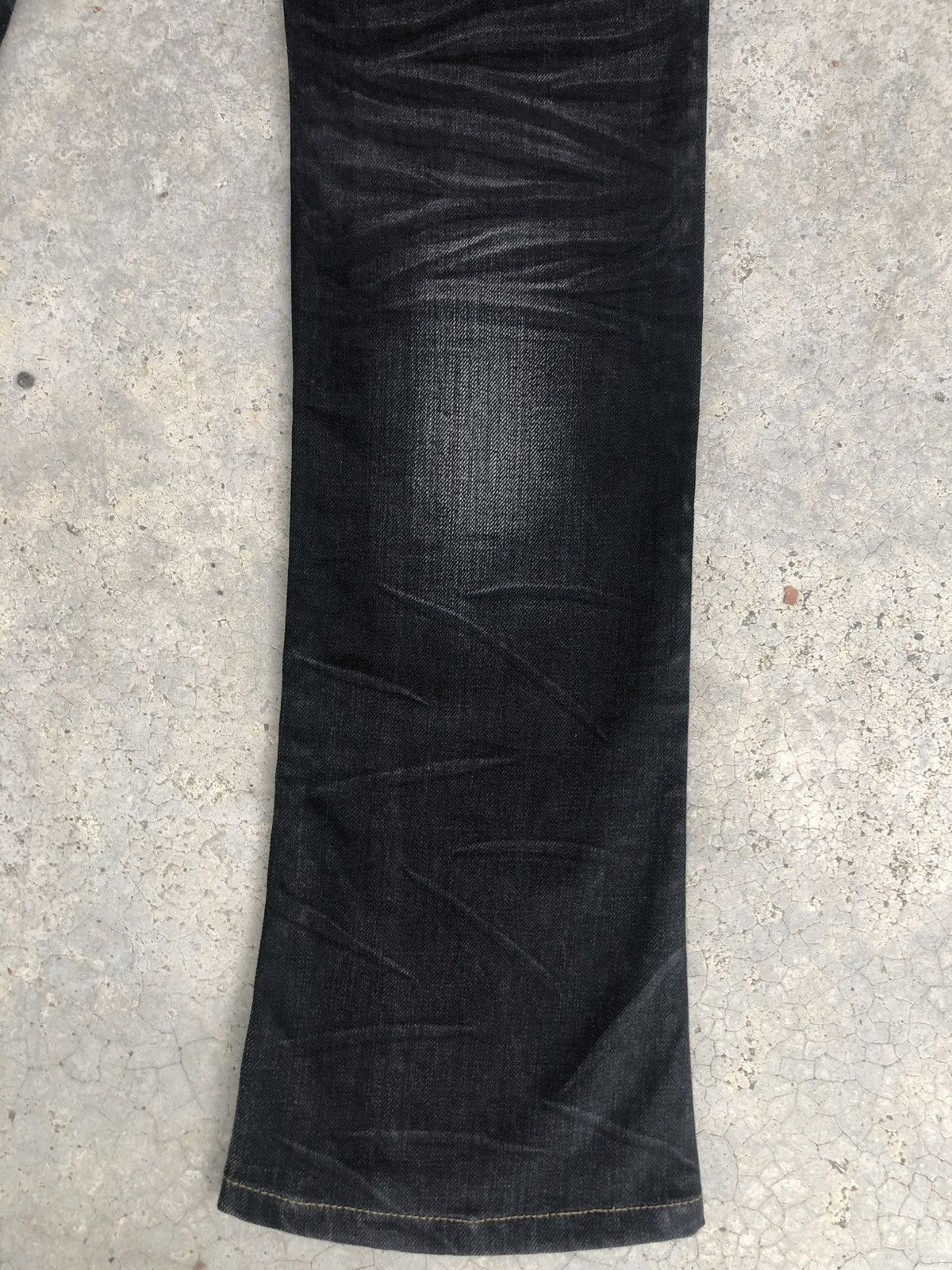 Who Decides War Nicole Club Flared Jeans Distressed Jeans Size US 31 - 13 Thumbnail