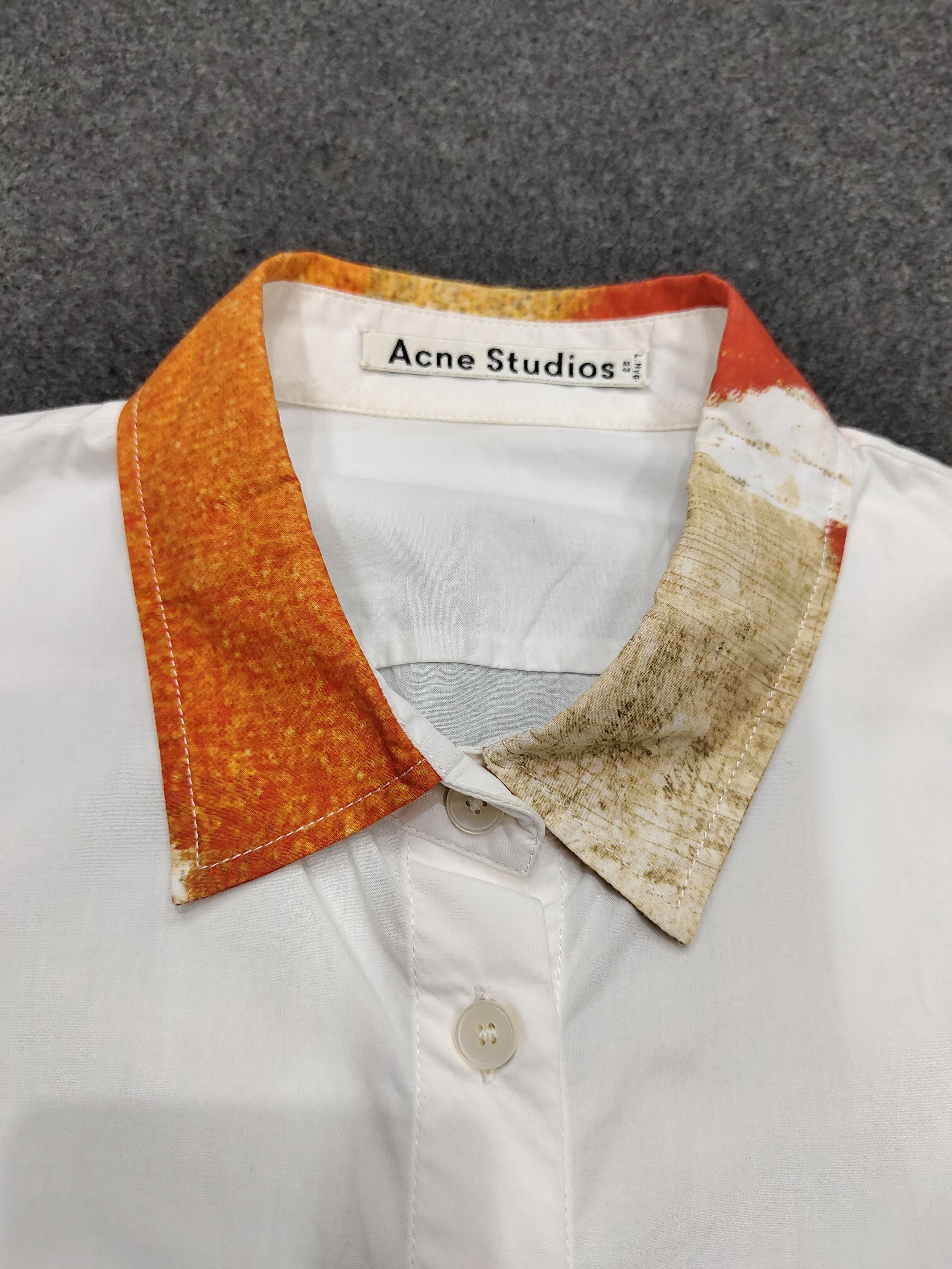 Acne Studios 💥 Acne Studios SS14 Abstract Art Collar Sleeveless Size M / US 6-8 / IT 42-44 - 4 Thumbnail