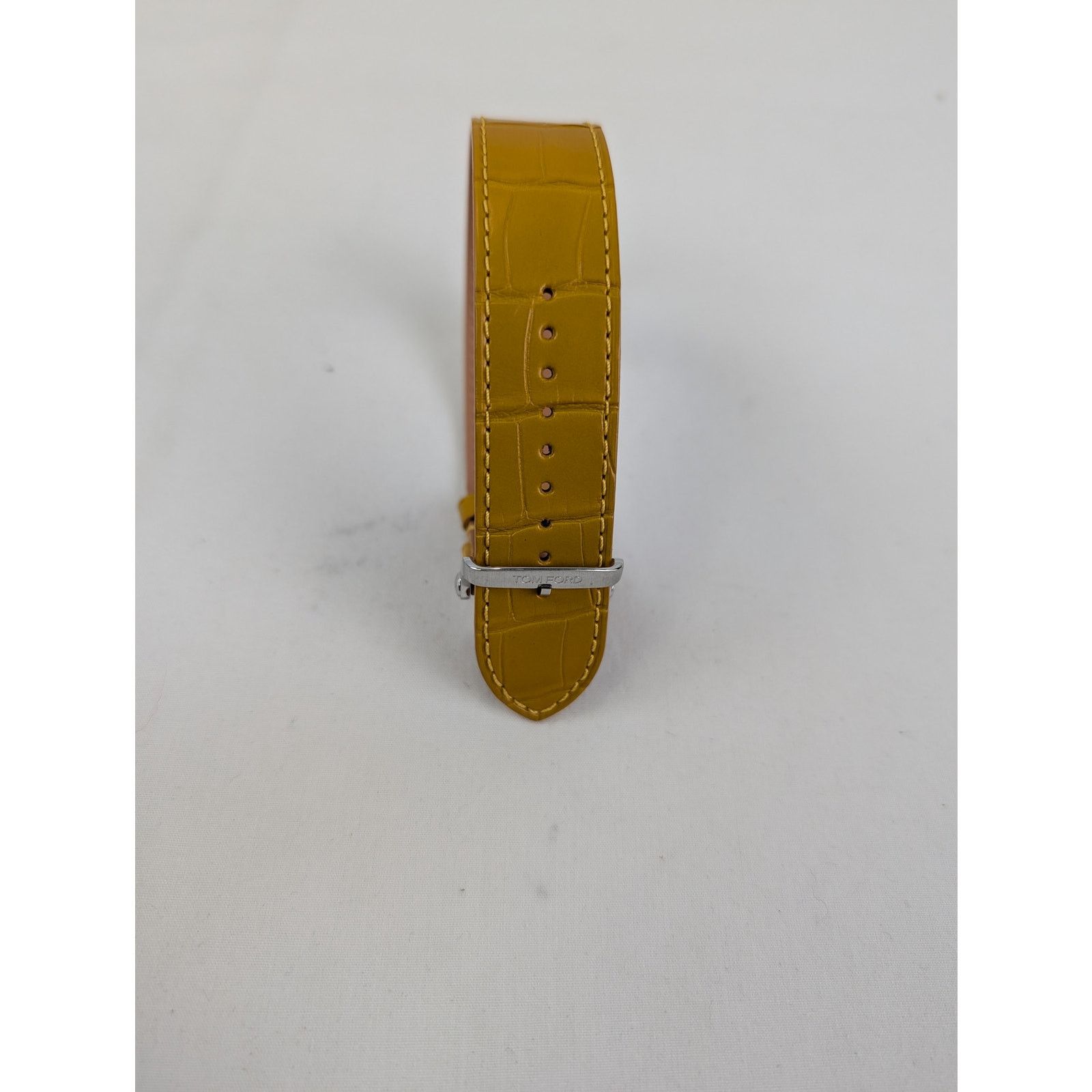 Tom Ford o1rshd1 Size: OS/ Alligator Buckle Watch Straps 21mm Brushed Size ONE SIZE - 13 Thumbnail