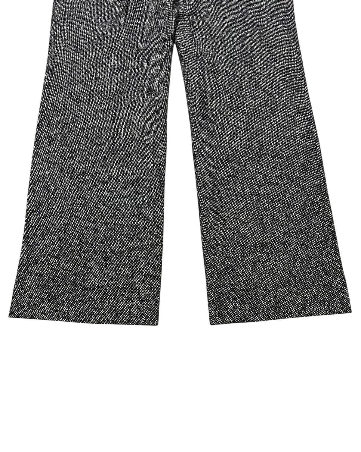 Burberry 2000s Christopher Bailey Era Flared Tailored Trousers Size 26" / US 2 / IT 38 - 13 Thumbnail
