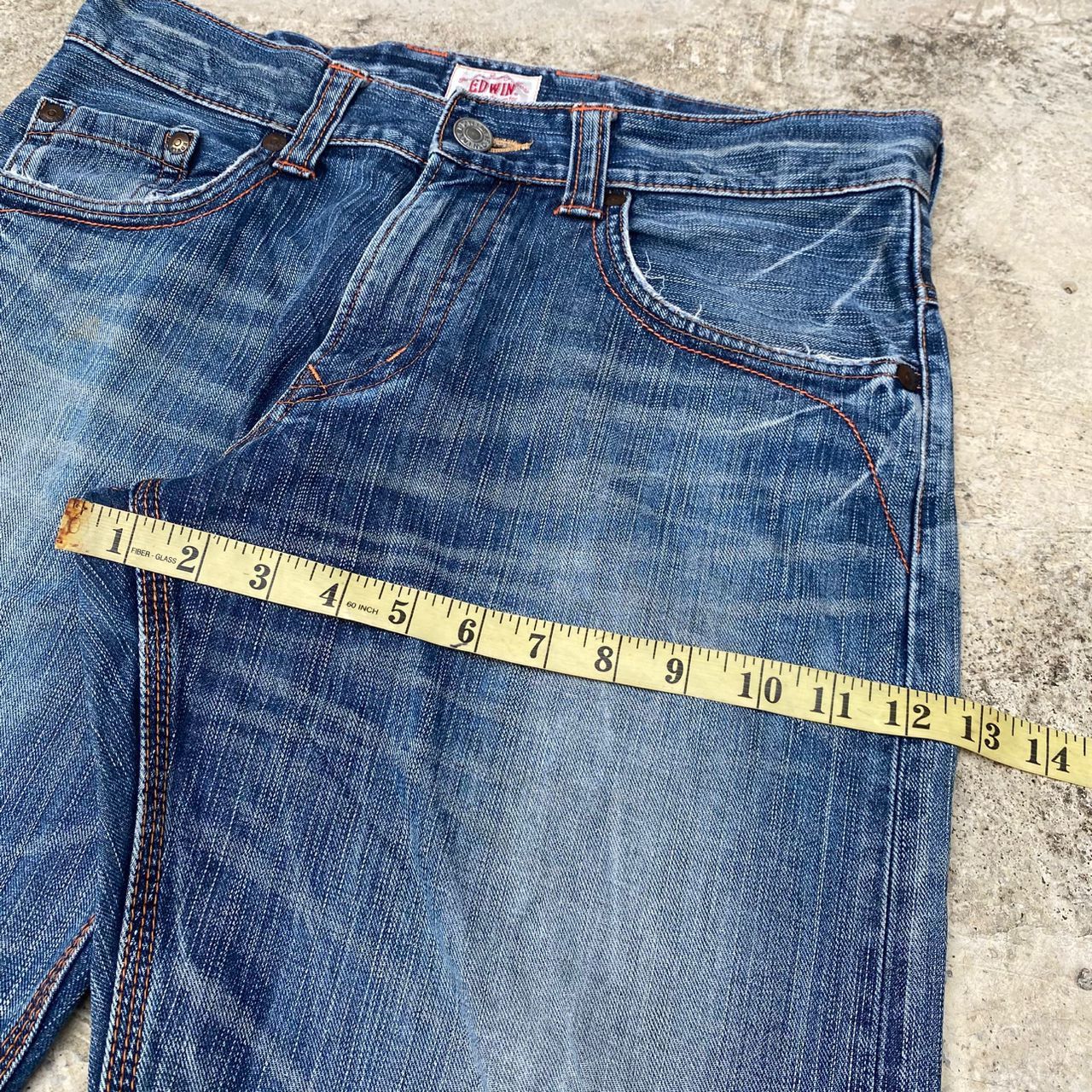 Edwin Vintage Edwin Exclusive XV Distressed Denim Size US 34 / EU 50 - 6 Thumbnail