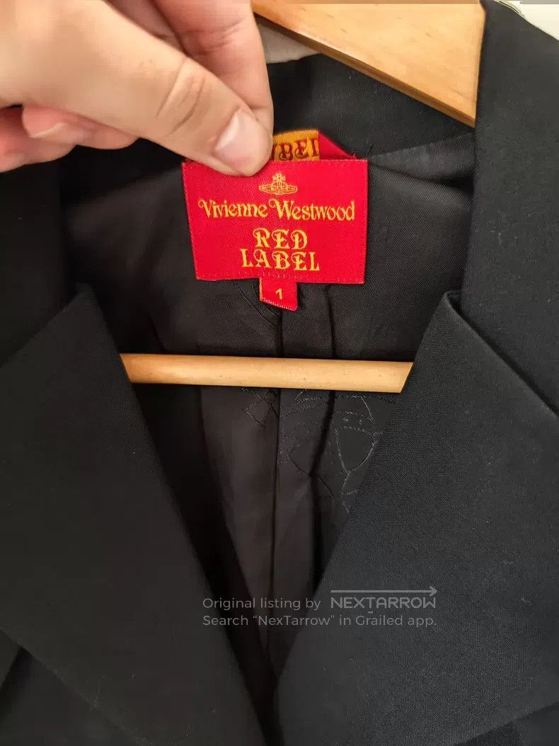 Vivienne Westwood Vivienne Westwood Wool Drunkard Blazer Size S / US 4 / IT 40 - 6 Thumbnail