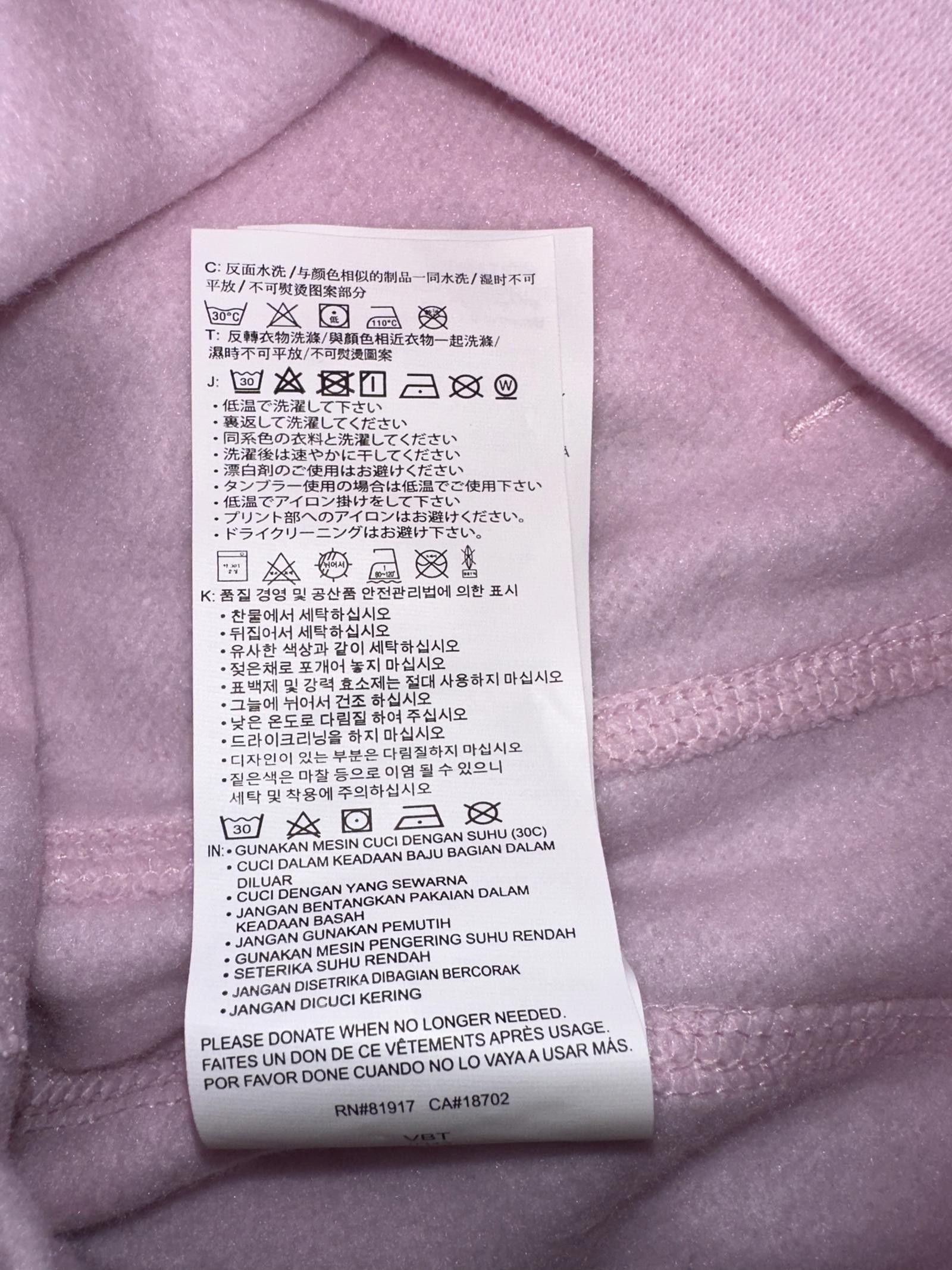 Nike Nike Sportswear Club Fleece Little Kids (Boy’s) Pink Pullover Hoodie Size US XXS / EU 40 - 8 Thumbnail