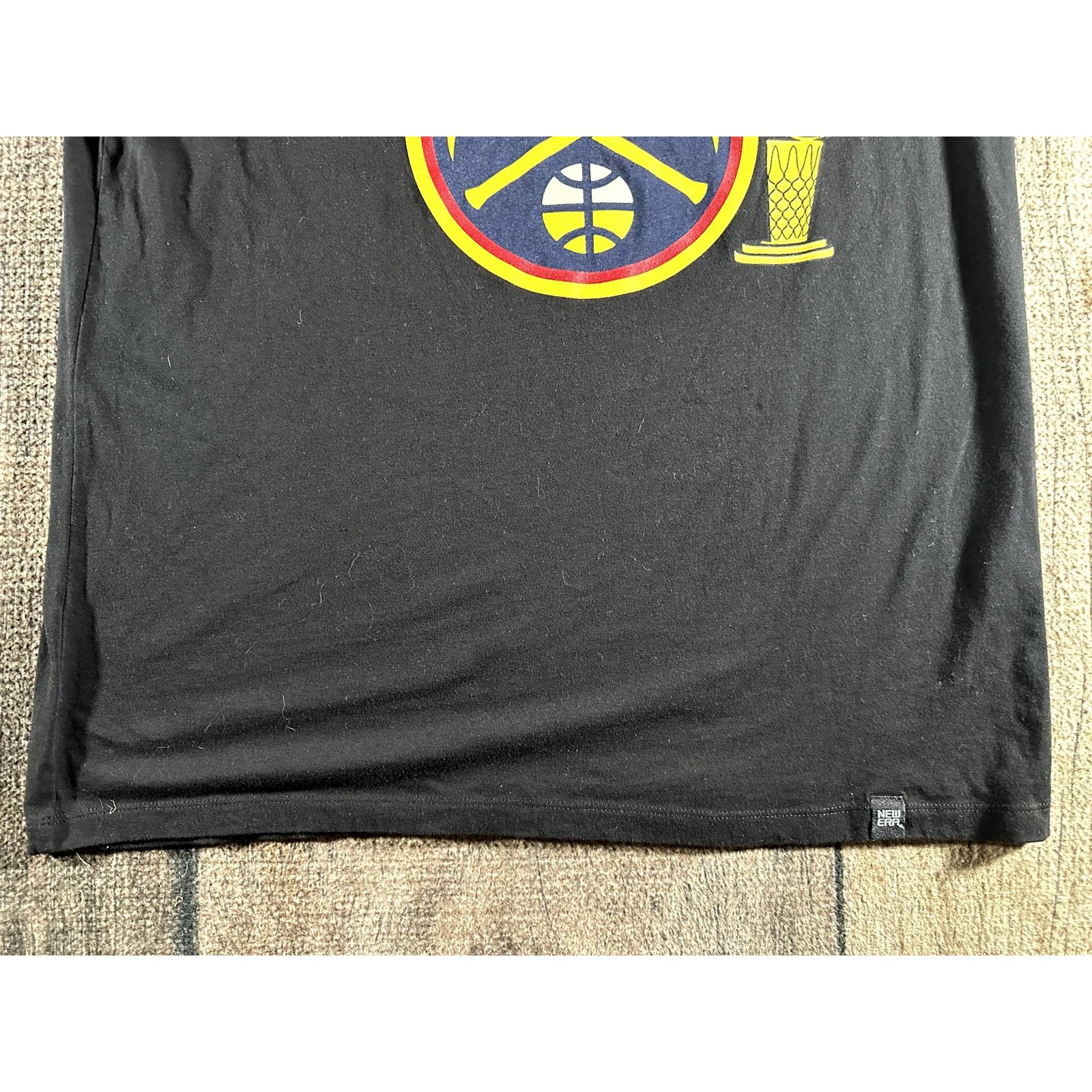 New Era New Era Denver Nuggets 2023 NBA Championship Black Shirt Lrg Size US L / EU 52-54 / 3 - 4 Thumbnail