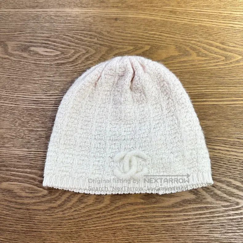 Chanel Chanel Double C logo cashmere thread cap Size ONE SIZE - 1 Thumbnail
