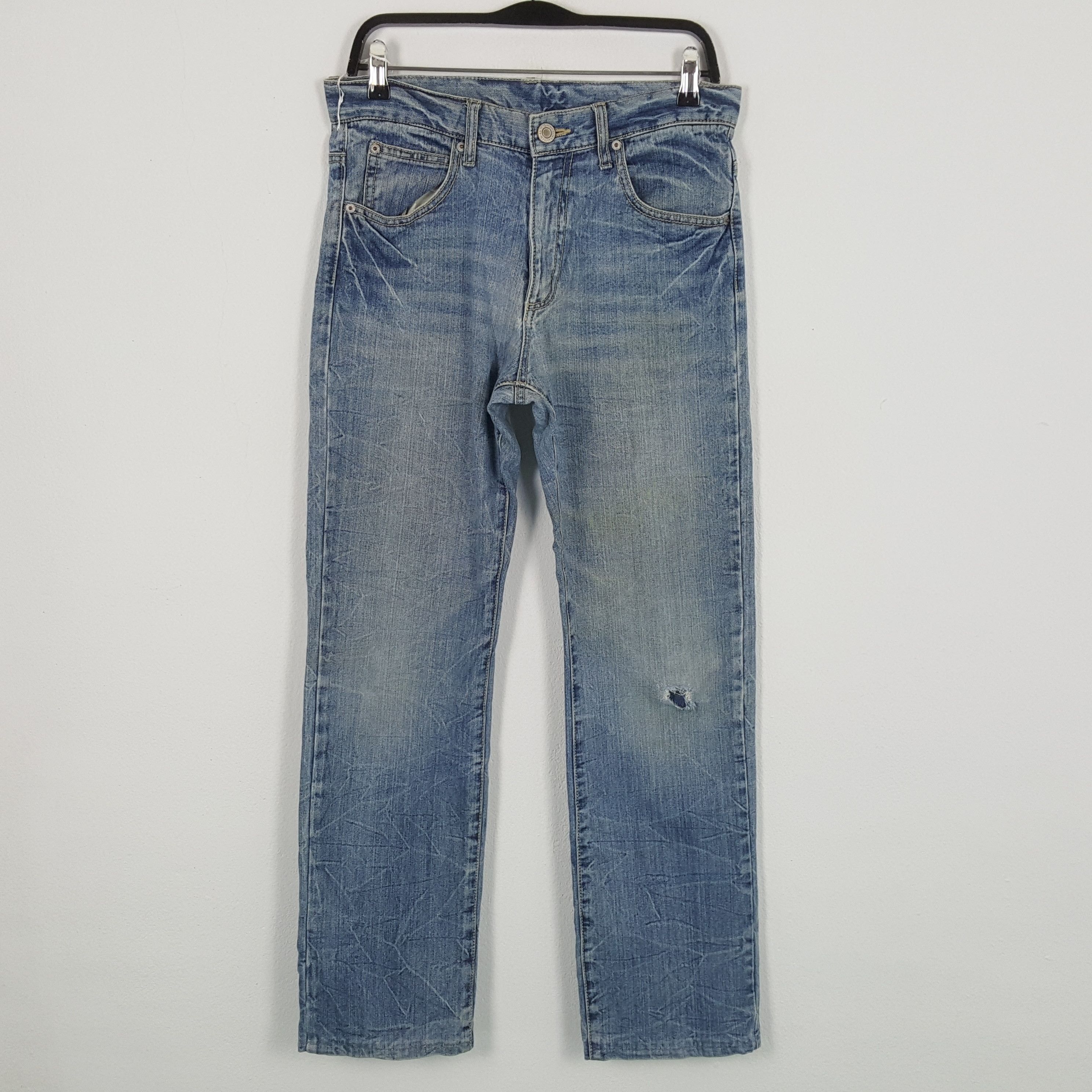 Vintage BACK & FORTH Rock Punk Streetwear Style Jeans Size US 31 - 4 Thumbnail