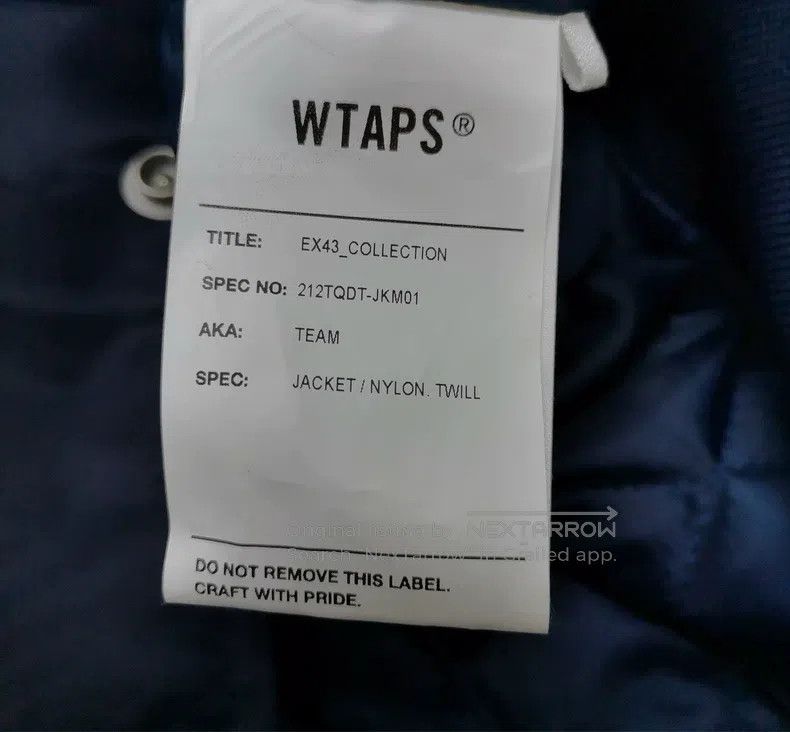 Wtaps Wtaps Bone nylon loose cotton jacket Size US L / EU 52-54 / 3 - 5 Thumbnail