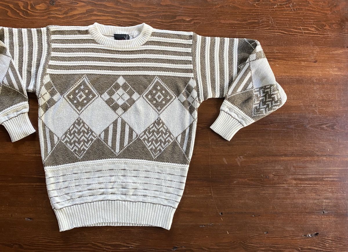 Vintage Vintage 80’s Hawk Creek Textile Patterns Knit Sweater Size US S / EU 44-46 / 1 - 1 Thumbnail