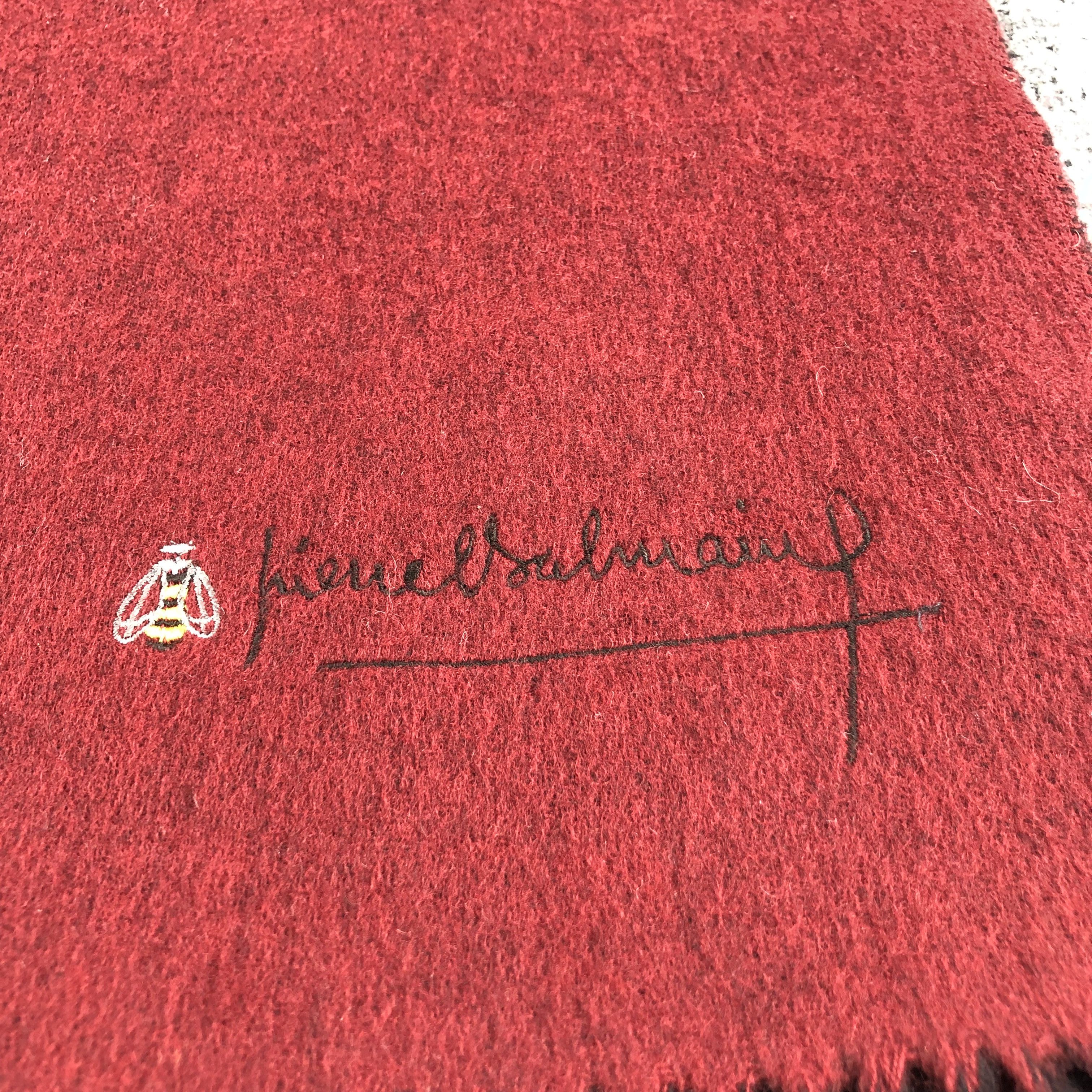Pierre Balmain Pierre Balmain Wool Scarf Muffler V894 Size ONE SIZE - 4 Thumbnail