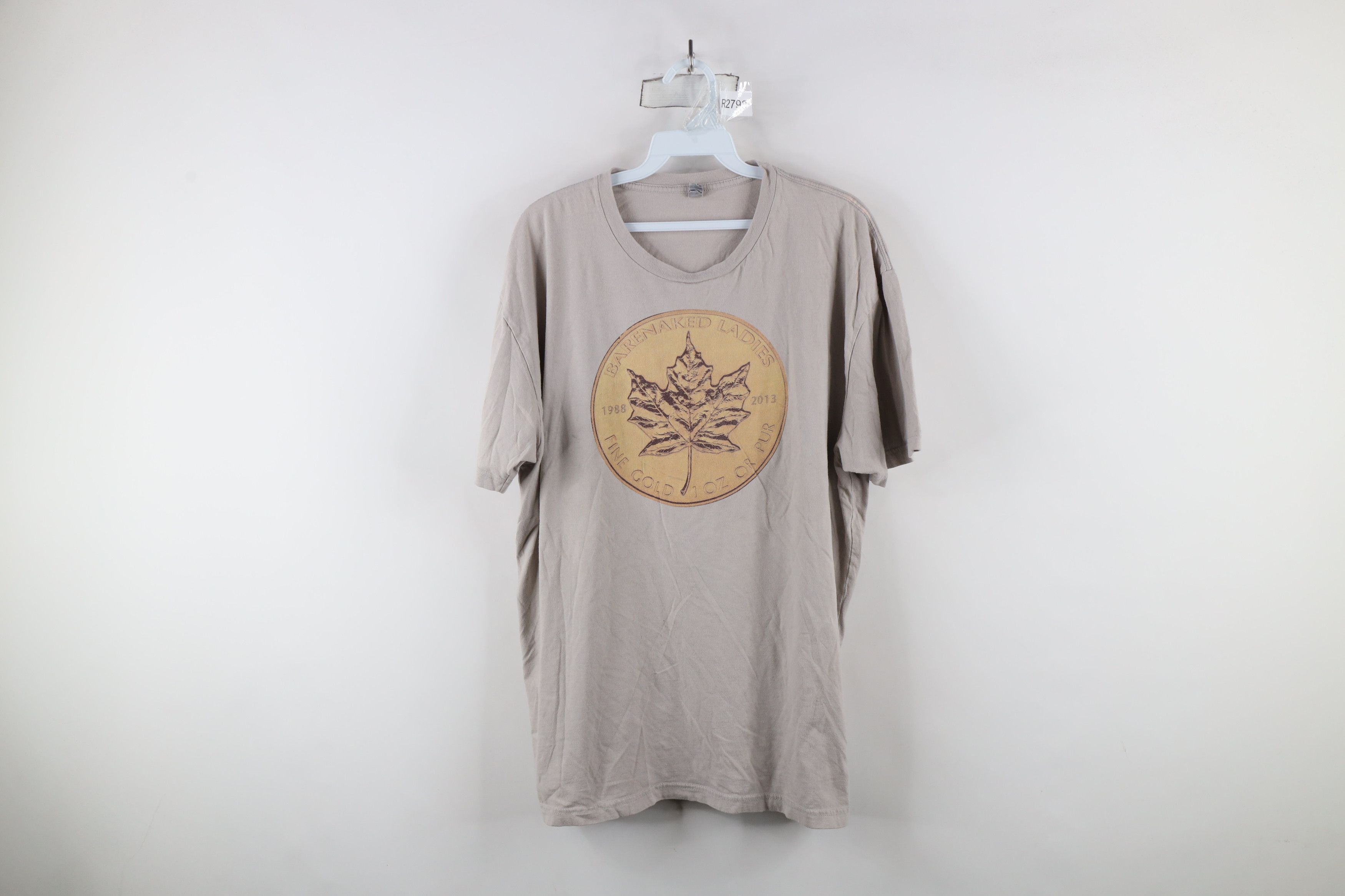 Vintage Vintage Y2K 2013 Tour Barenaked Ladies Band T-Shirt Gray Size US XL / EU 56 / 4 - 1 Thumbnail