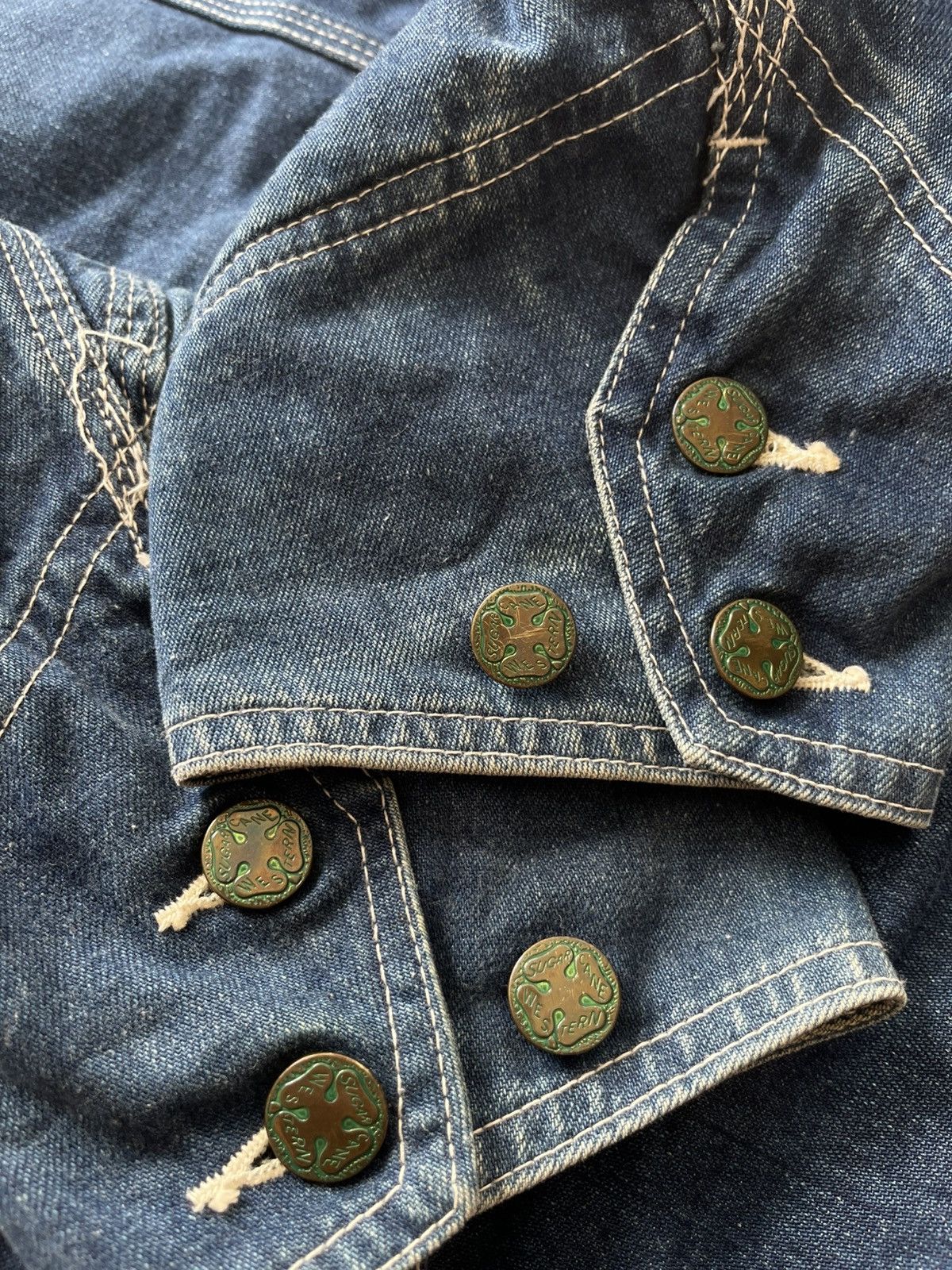Sugar Cane × Toyo Enterprises 90s Sugar Cane Sanforized Chore Jacket Size US XL / EU 56 / 4 - 15 Thumbnail