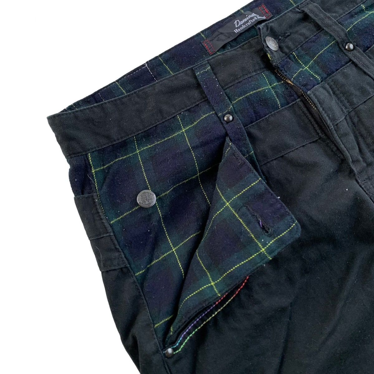 Japanese Brand 2000s Japanese Brand Dominate Multi Zipper Double Waist Pant Size US 32 / EU 48 - 6 Thumbnail