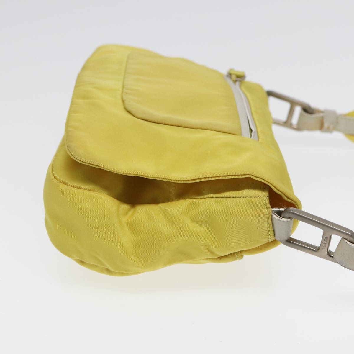 Prada PRADA Shoulder Bag Nylon Yellow Silver Size ONE SIZE - 4 Thumbnail