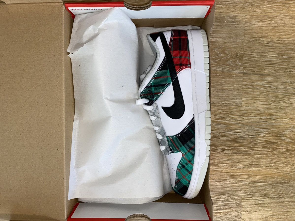 D Nine Reserve Nike Dunk Low Tartan Plaid | Grailed