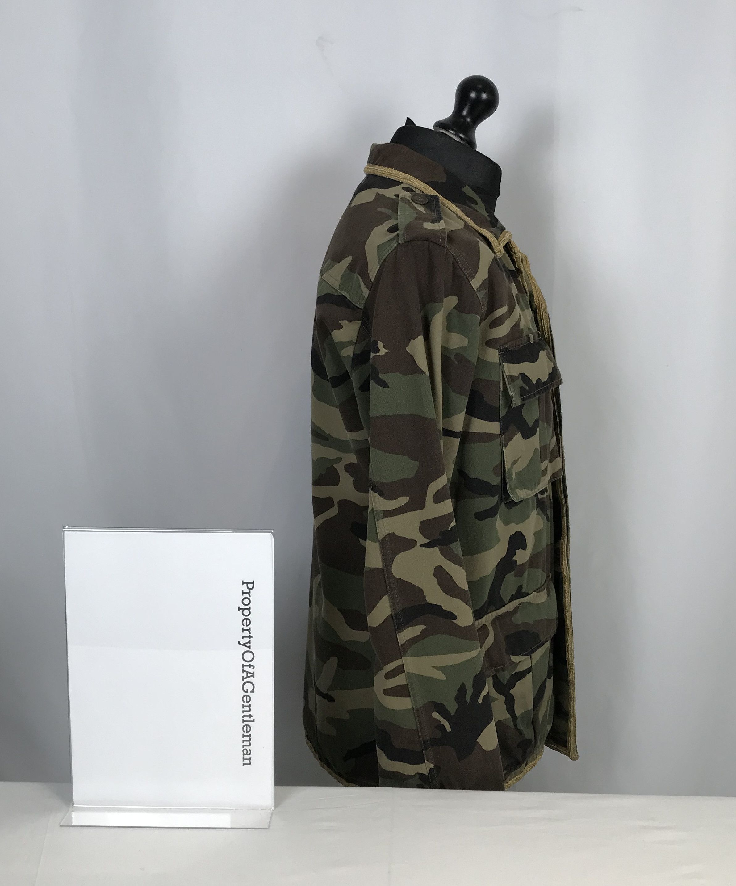 Saint Laurent Paris Saint Laurent Camo Jacket Size US M / EU 48-50 / 2 - 2 Thumbnail