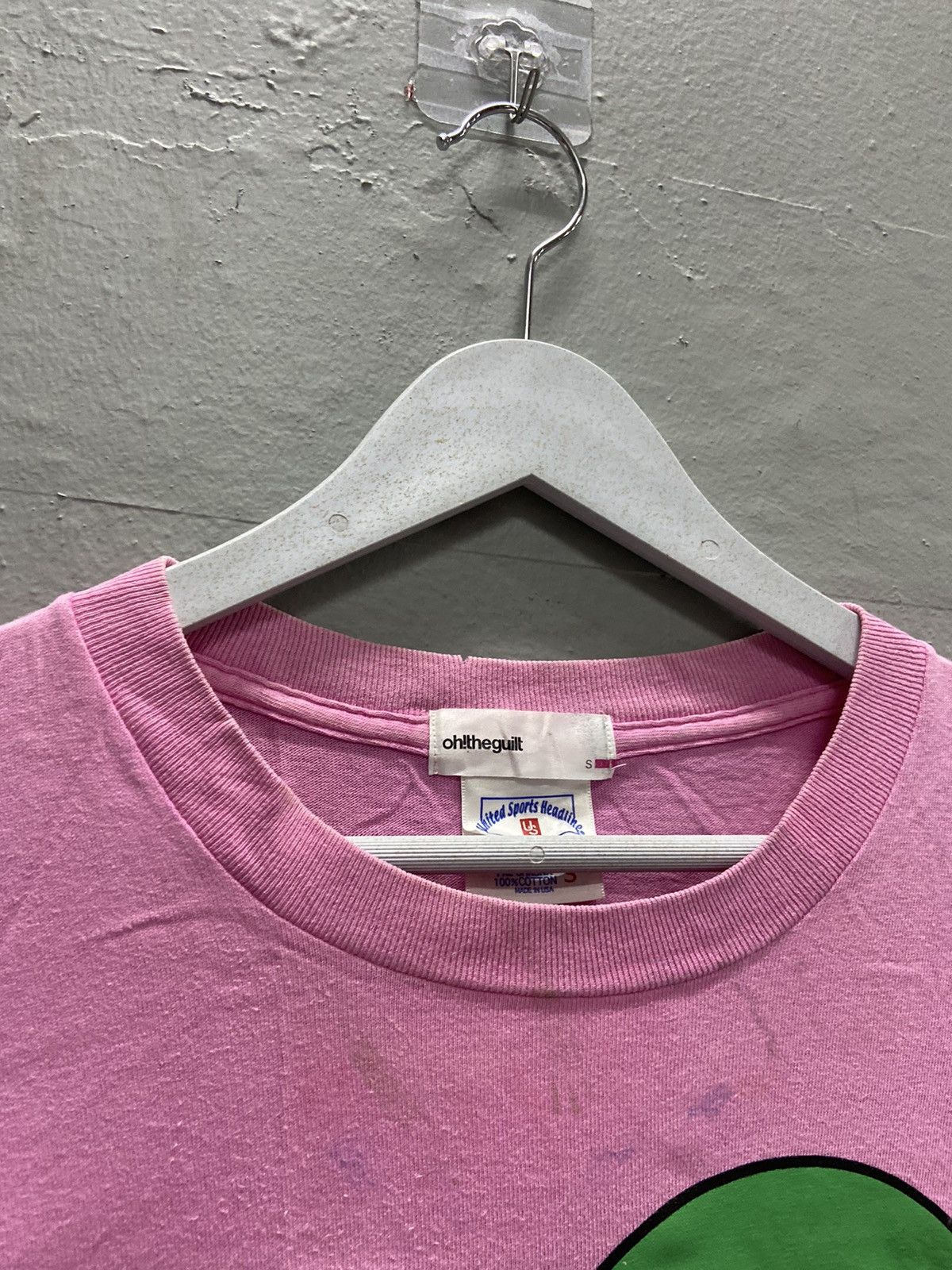 Japanese Brand OH! THE GUILT FAVOR STREETWEAR SHORT SLEEVE TEE SHIRT Size S / US 4 / IT 40 - 5 Thumbnail