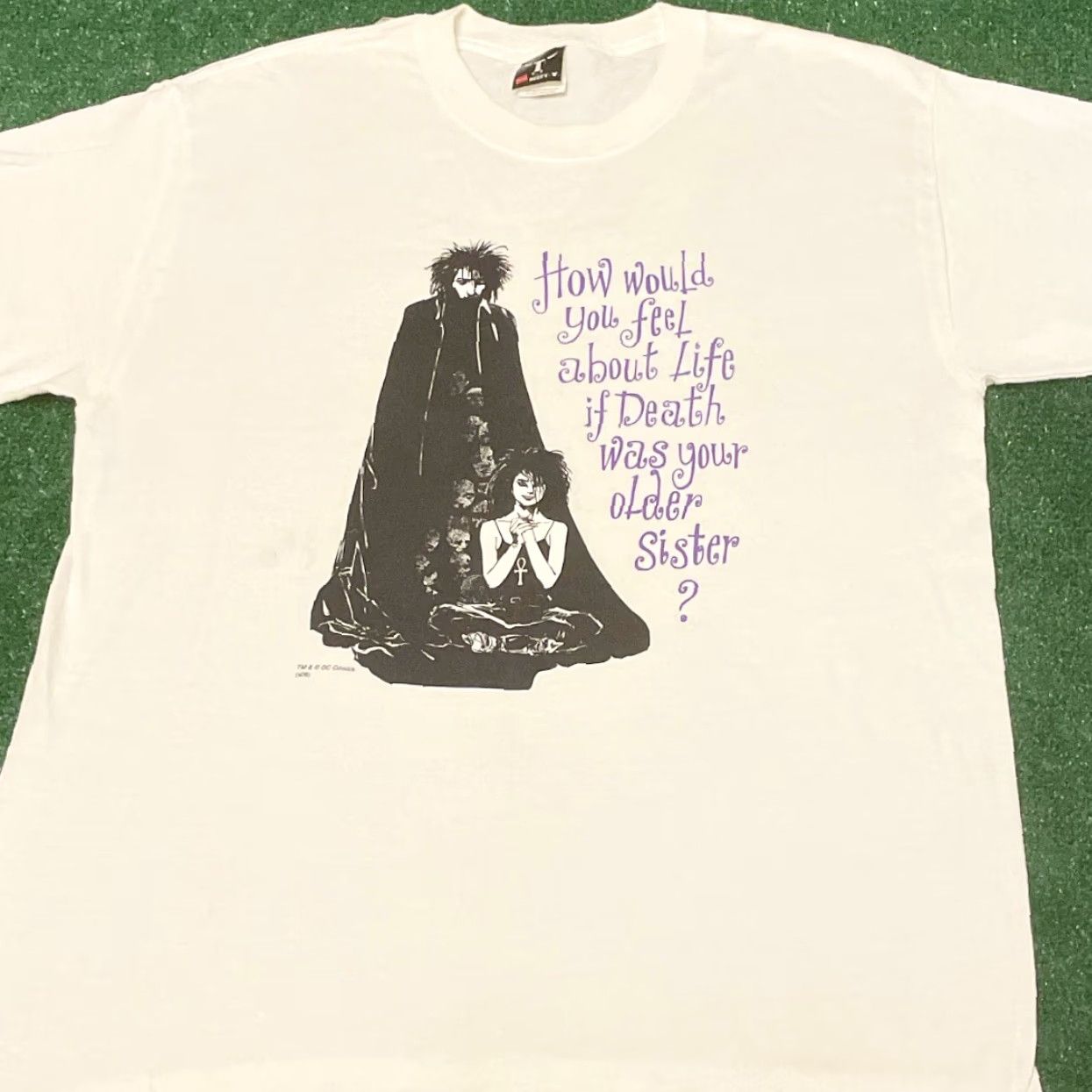 Vintage VINTAGE 90s Graphitti DC Comics Death 2008 VTG Shirt Mens Size M White Rare T-Shirt Comics 90s Mens Size US M / EU 48-50 / 2 - 3 Thumbnail