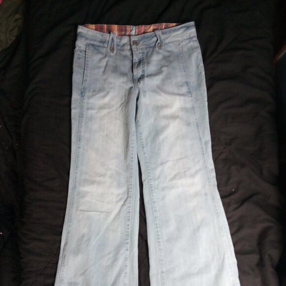 Chip & Pepper Chip And Pepper Southgate Flare Bell Bottom Denim Jeans Size 33" - 2 Thumbnail