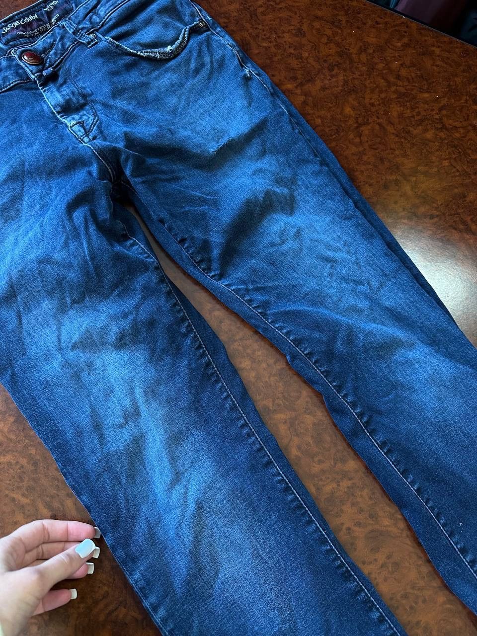 Jacob Cohen × Vintage Vintage Y2K Jacob Cohen Luxury Handmaded Denim Jeans Size 31" - 8 Thumbnail