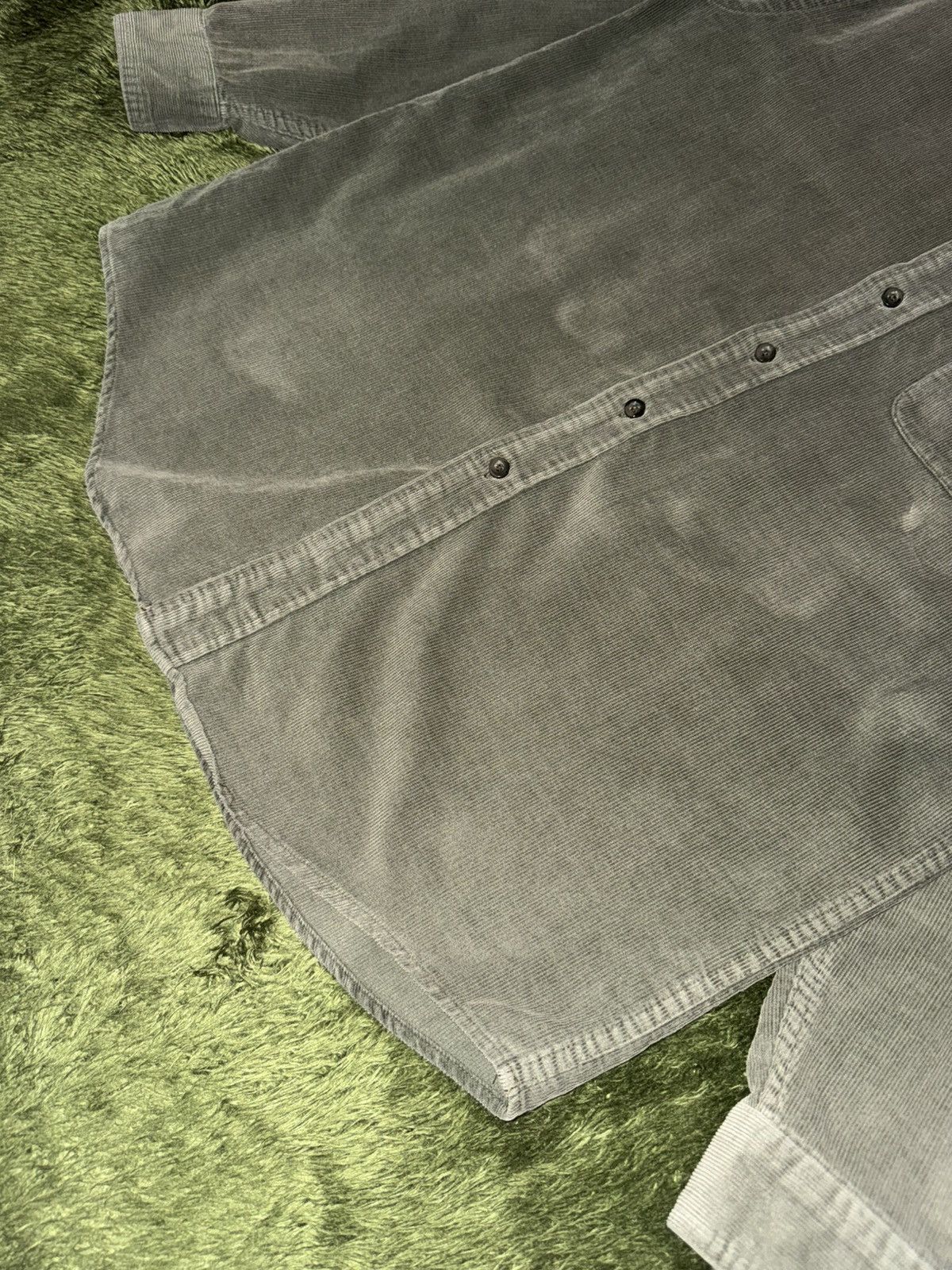L.L. Bean [S] VTG L.L.Bean Pocket Detail Corduroy Shirt Olive Size US S / EU 44-46 / 1 - 6 Thumbnail
