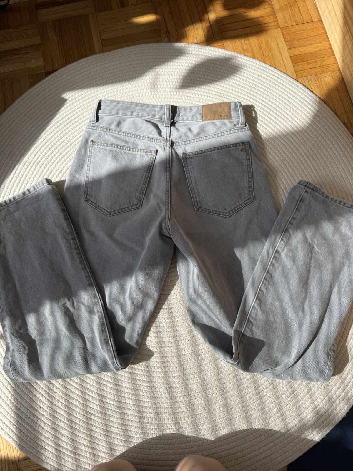 Madewell Madewell The Curvy '90s Straight Jean Grey size 24 Size 26" / US 2 / IT 38 - 11 Thumbnail