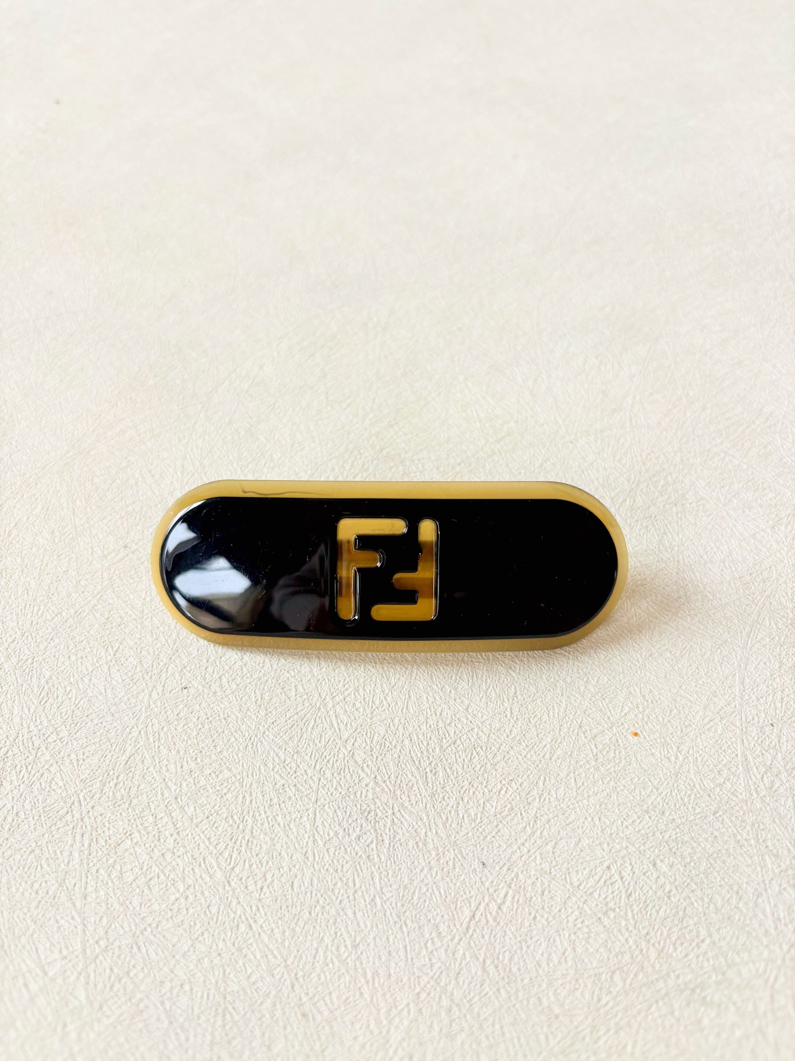 Fendi Barrette Logo Size ONE SIZE - 1 Thumbnail