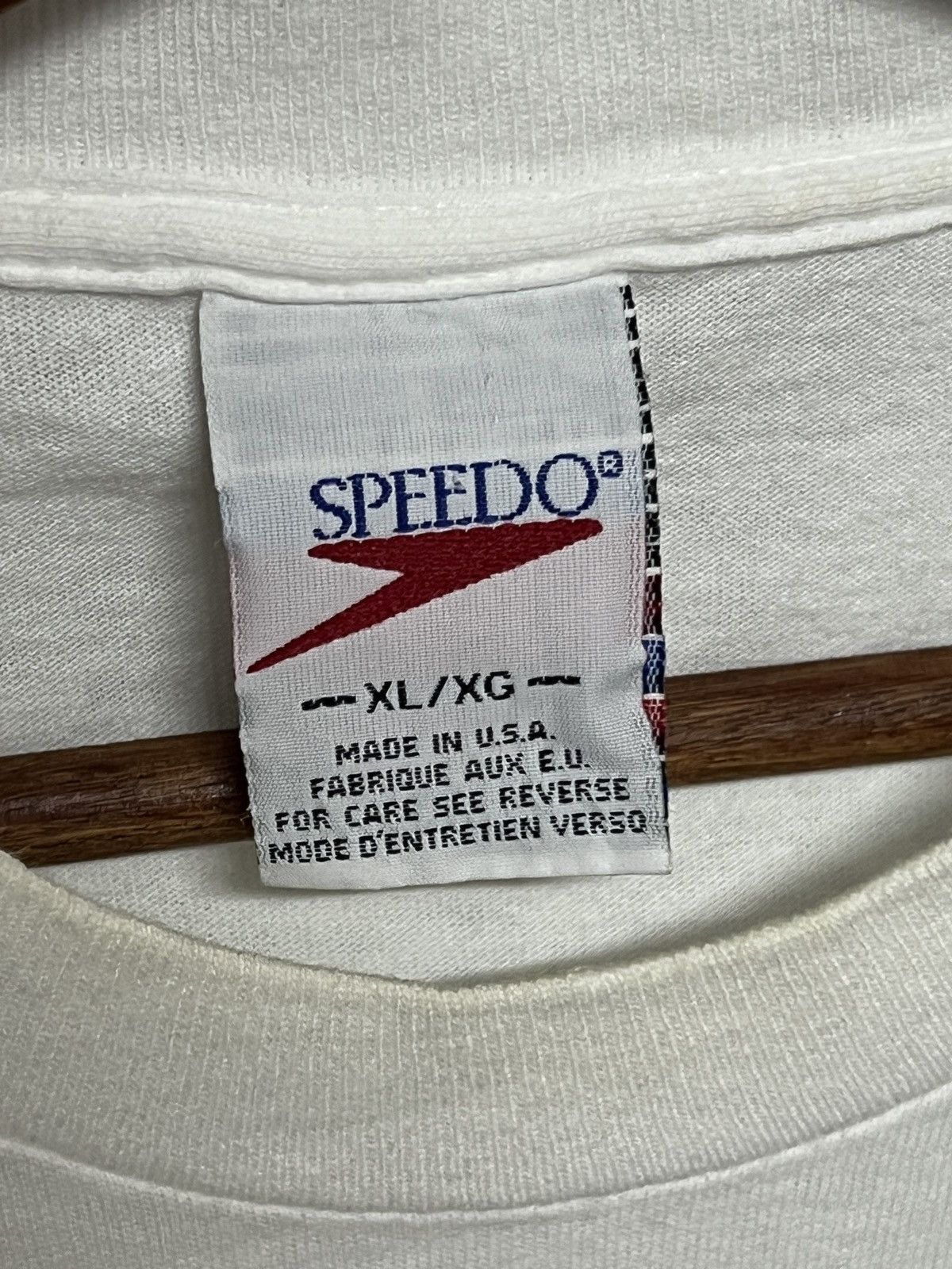 Speedo Vintage 90s Speedo "Prove Your Medal" Olympic Graphic Tee Size US XL / EU 56 / 4 - 9 Thumbnail