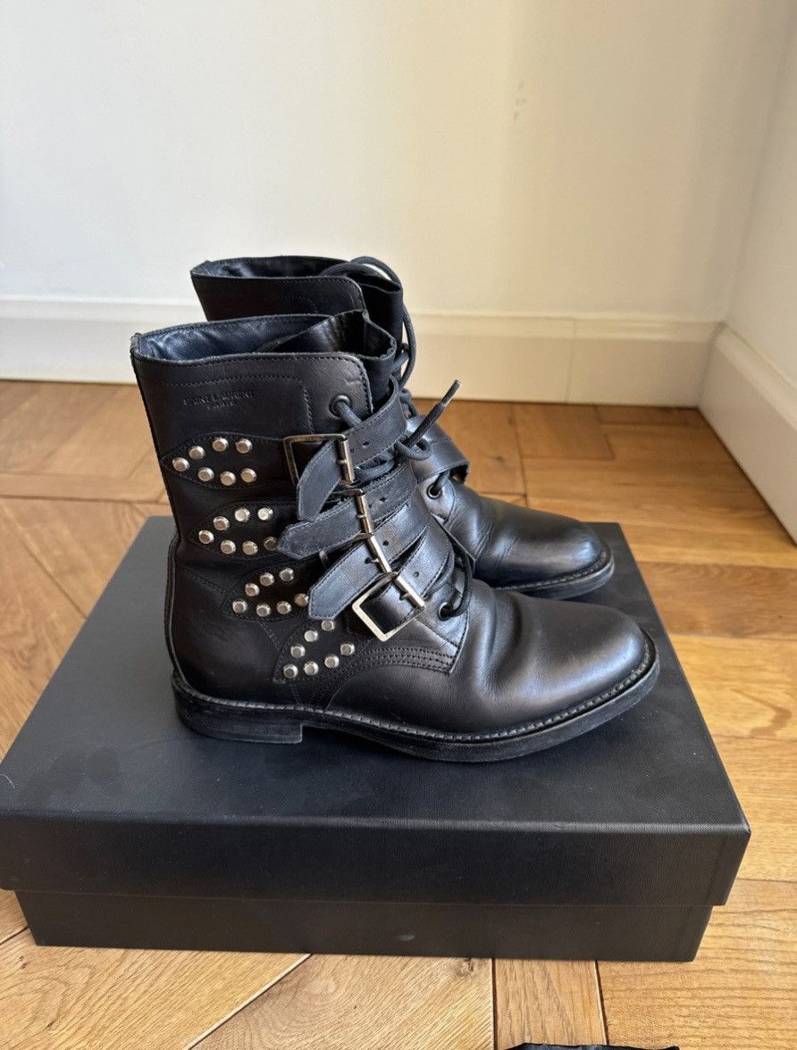 Saint Laurent Paris Saint Laurent leather boots Size US 7 / IT 37 - 2 Thumbnail