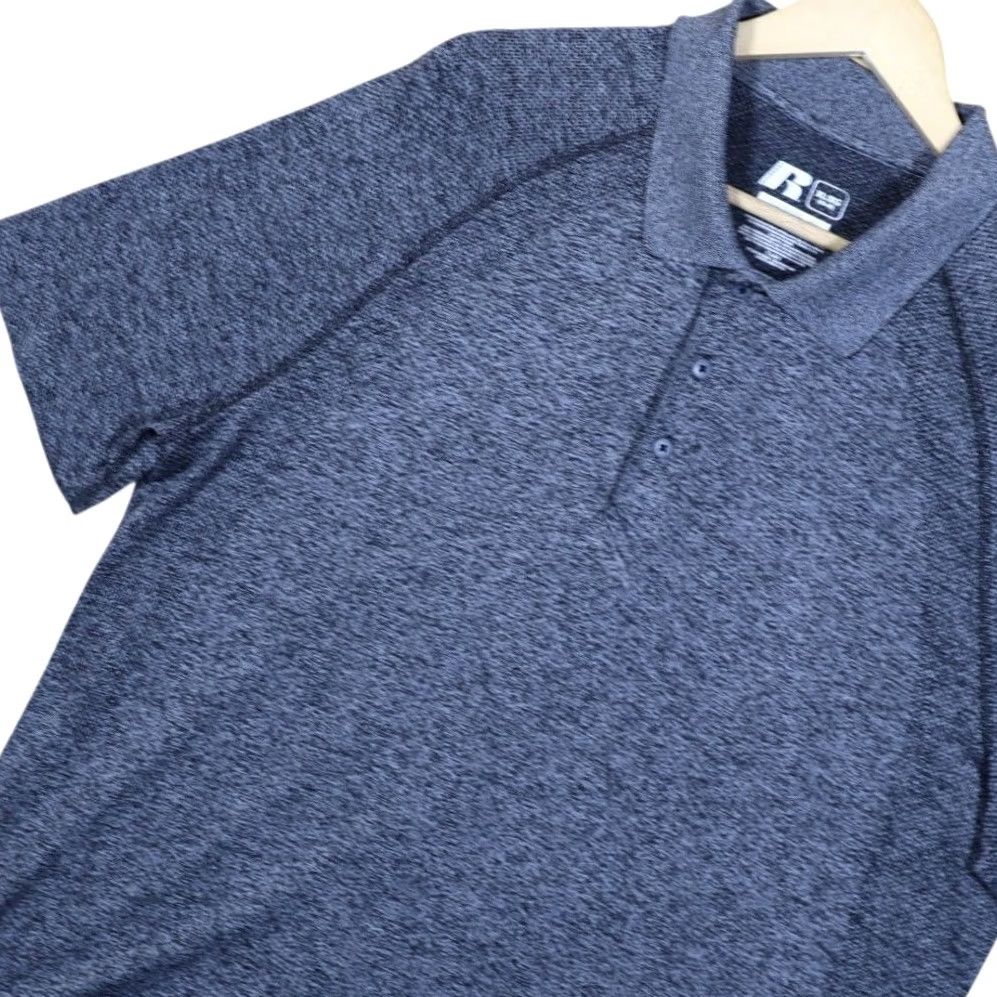 Russell Athletic Russell Athletic Men Polo Shirt XL Heather Gray Short Sleeve Athletic Fit Training Size US XL / EU 56 / 4 - 2 Thumbnail