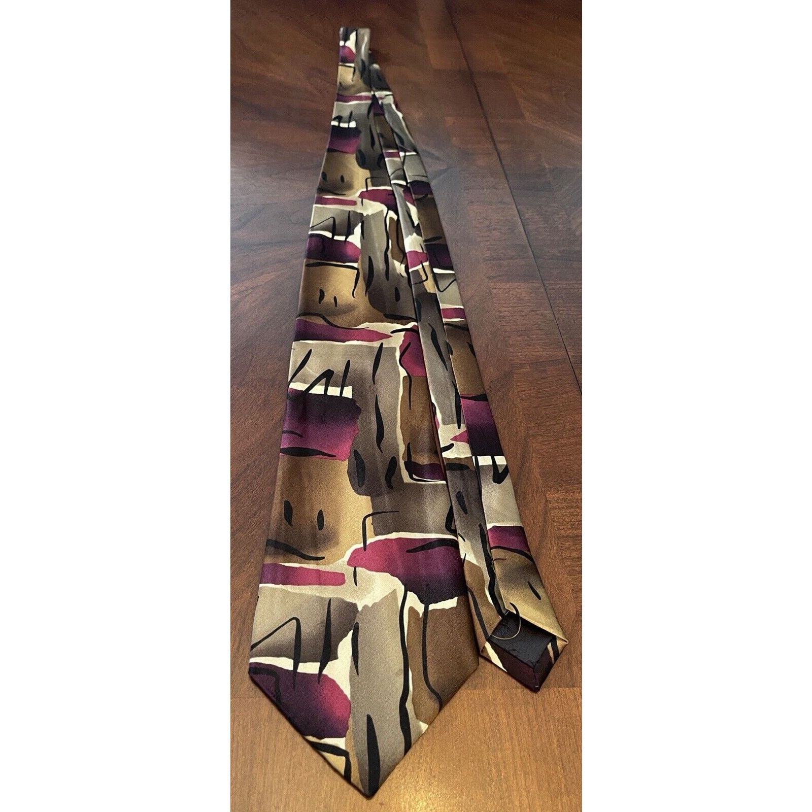 Other J. Garcia 100% Silk Men’s Neck Tie Made In China Size ONE SIZE - 4 Thumbnail