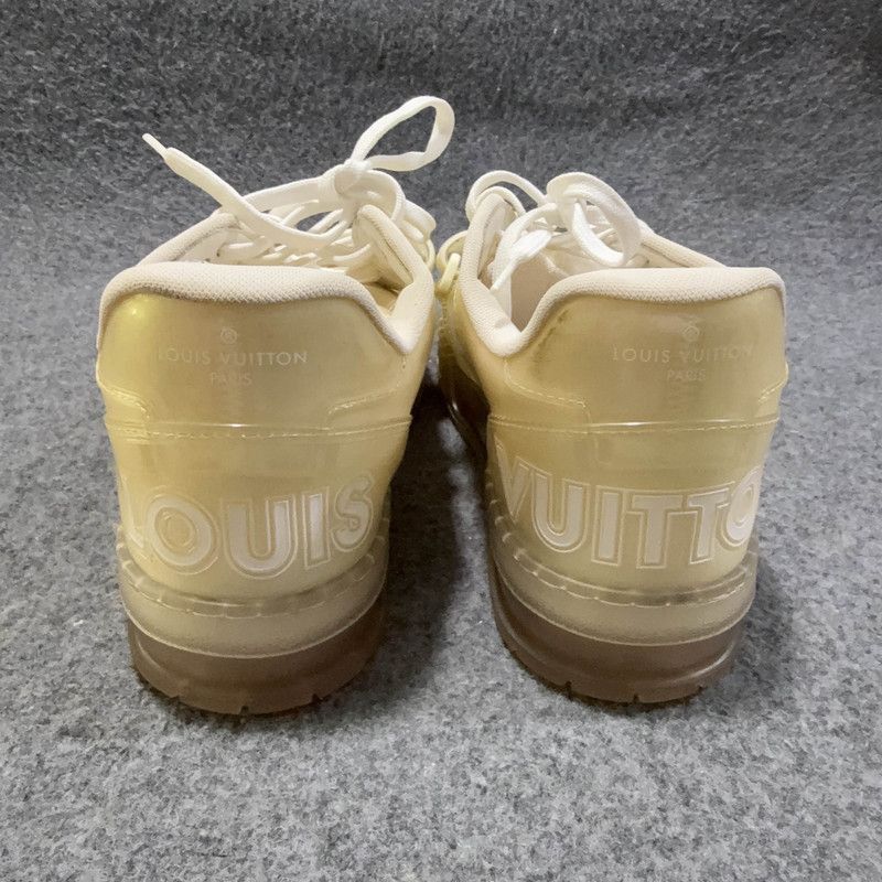 Louis Vuitton Louis Vuitton Transparent Logo Fashion Sneakers - Size US 7.5 / EU 40-41 - 3 Thumbnail