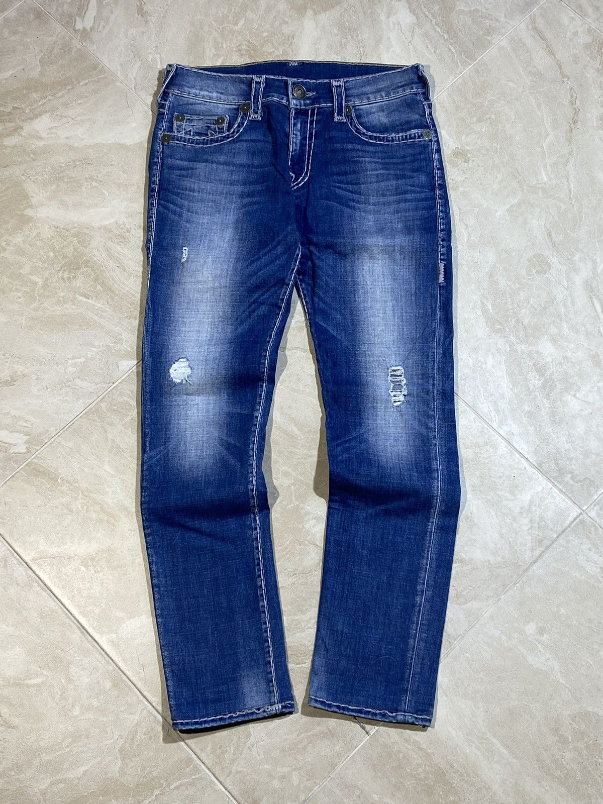 Japanese Brand × True Religion True Religion Relaxed Skinny Denim Jeans Size 31 Size US 31 - 2 Thumbnail