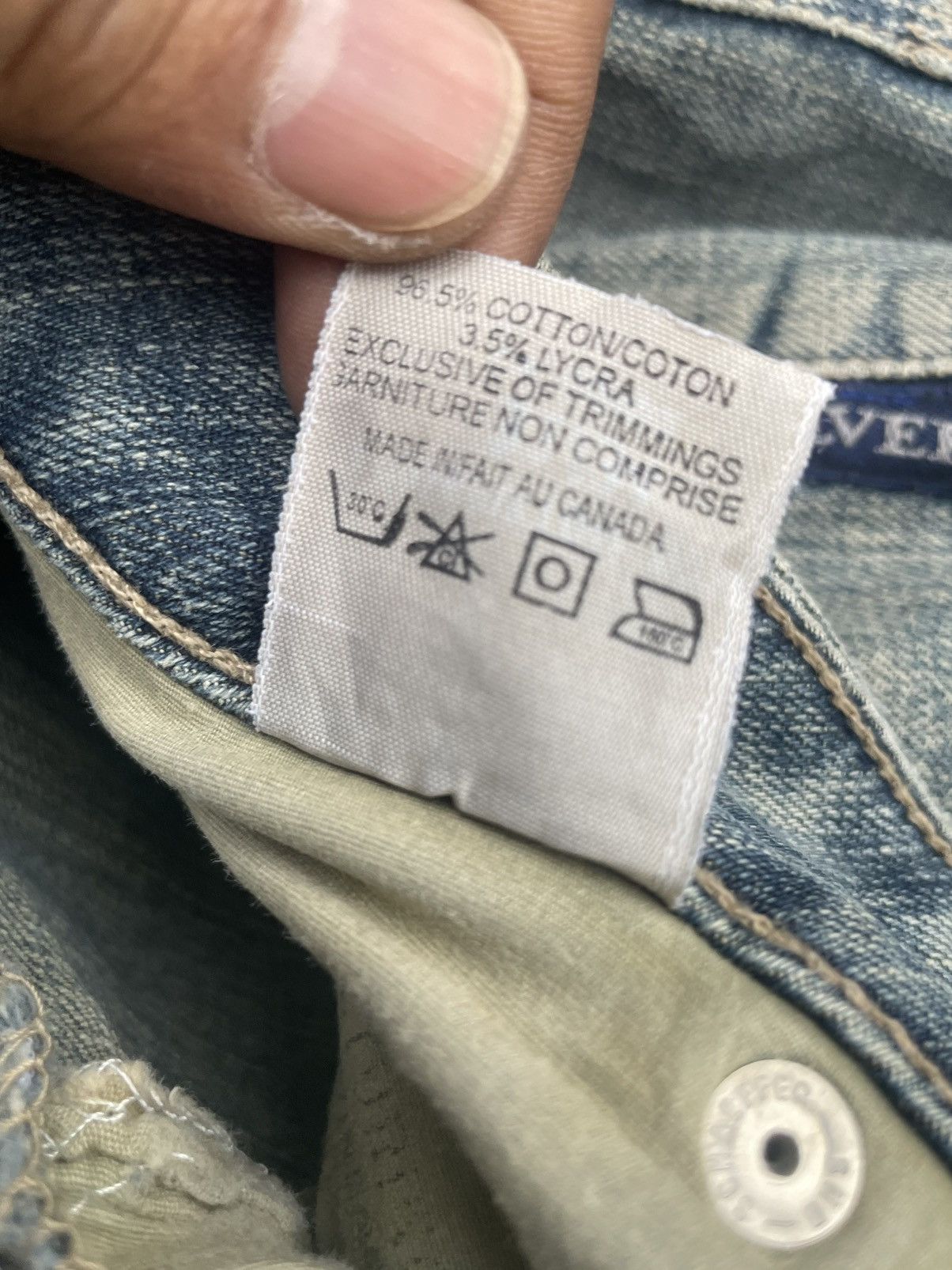 Silver Jeans Co. Vintage Flare Silver Jeans Size 33" - 14 Thumbnail