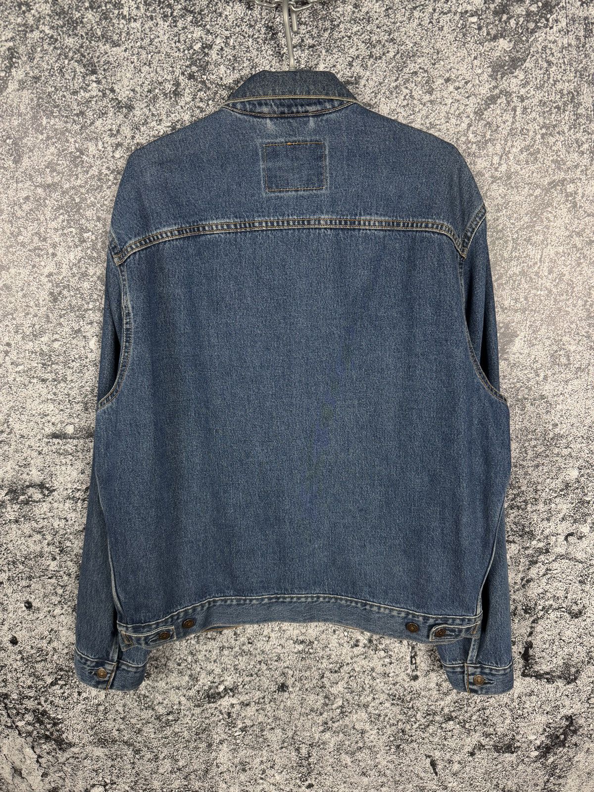 Levi's Vintage Clothing Men’s Levis Vintage 90s Denim Trucker Jacket Streetwear XL Size US XL / EU 56 / 4 - 10 Thumbnail