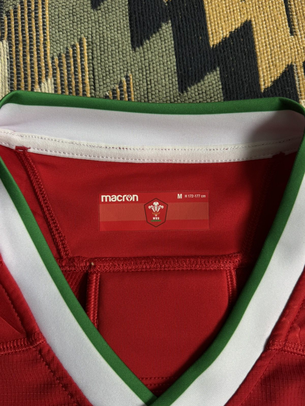 Macron Macron Wales WRU Rugby 2022-23 Jersey Size US M / EU 48-50 / 2 - 13 Thumbnail
