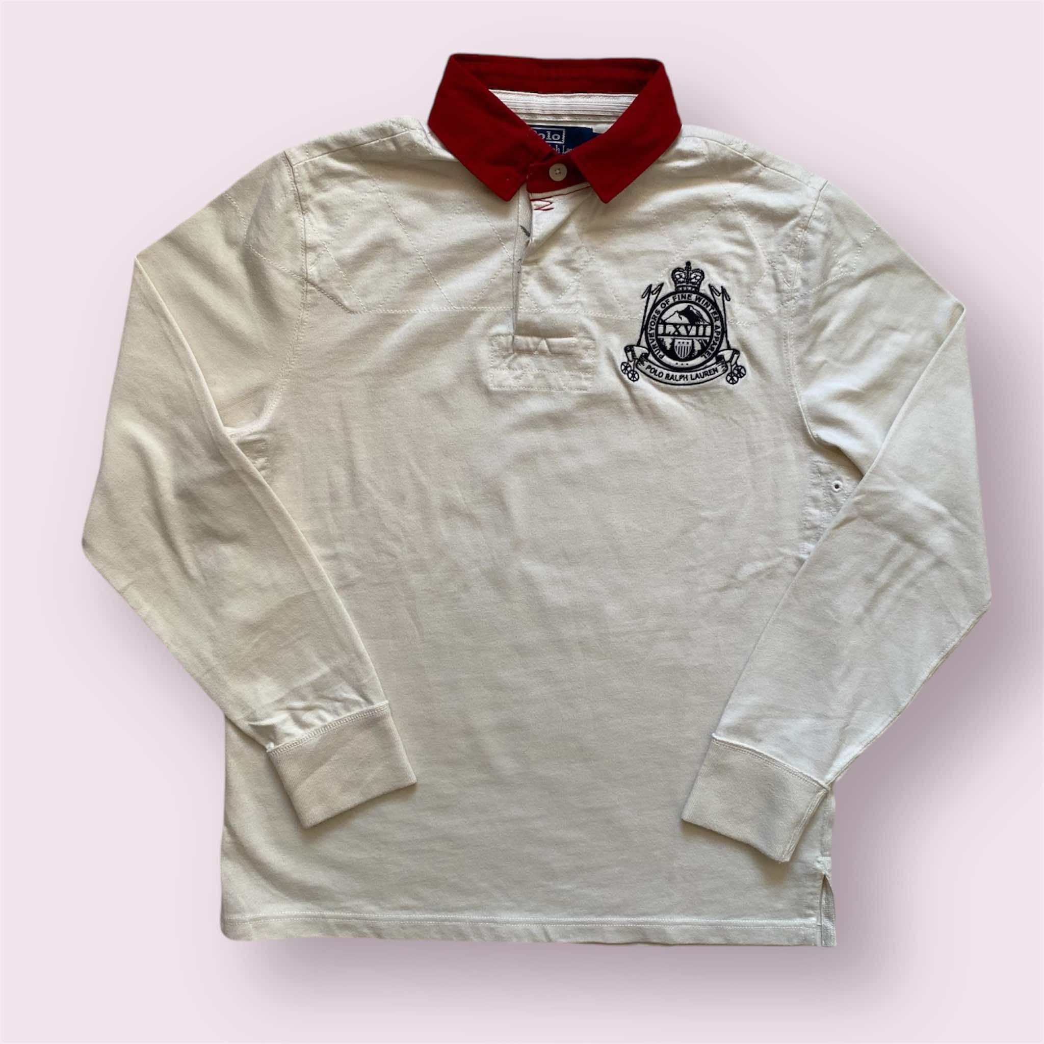 Polo Ralph Lauren × Vintage Vintage Polo Ralph Lauren Rugby Ski Collar Size US M / EU 48-50 / 2 - 1 Thumbnail