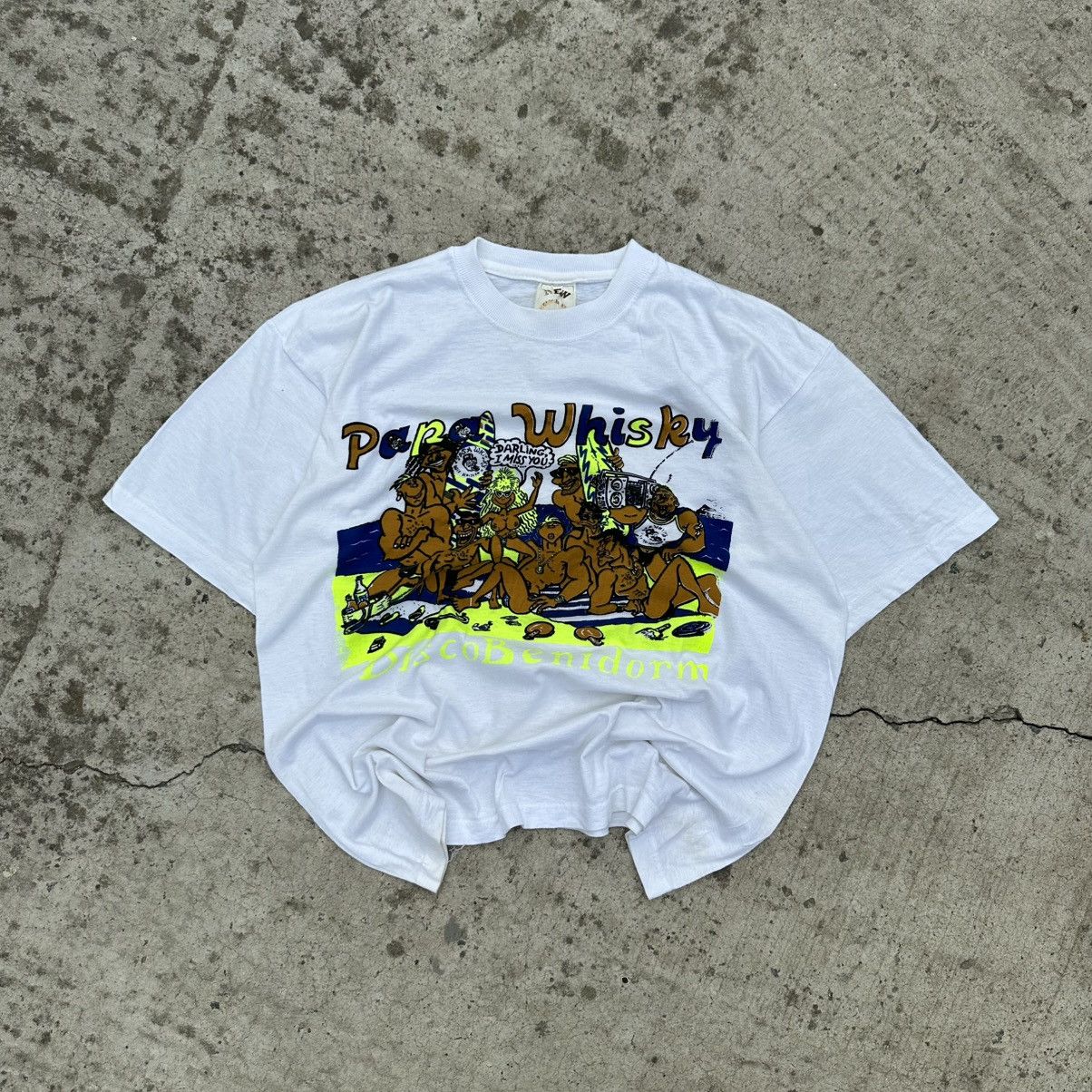Joe's Adult Papa Whisky Disco Benidorm T-shirts Y2K 00s USA joke Size US S / EU 44-46 / 1 - 1 Thumbnail