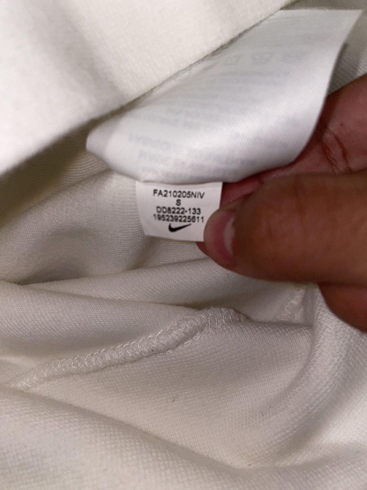 Nike NIKE Off-White & Grey Sportswear Swoosh Tech Hoodie and Sweatpants Size US S / EU 44-46 / 1 - 12 Thumbnail