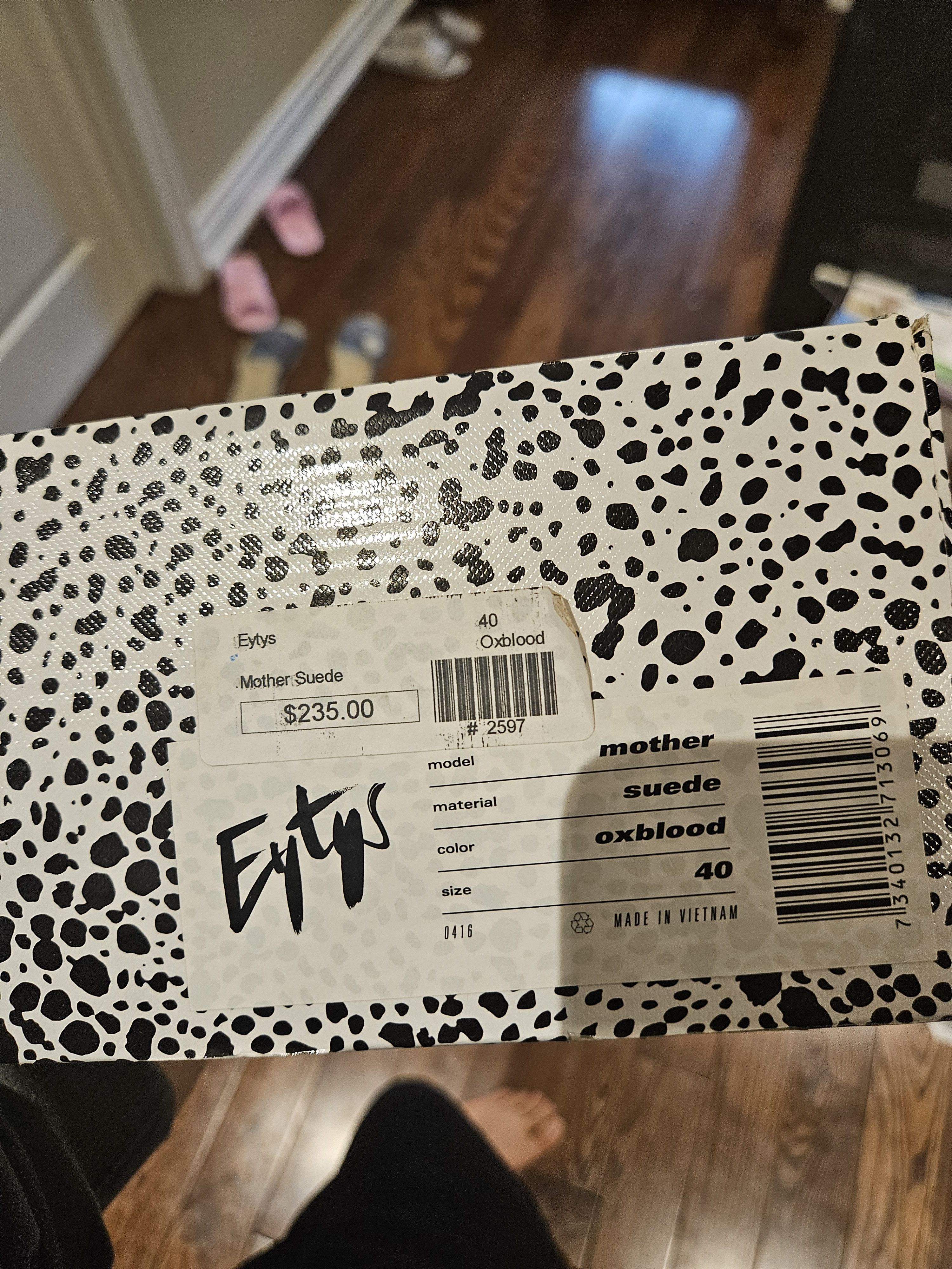 Eytys (80% OFF STORE CLOSURE) Eytys Oxblood Suede Sneakers Sz 7 Size US 7 / EU 40 - 9 Thumbnail
