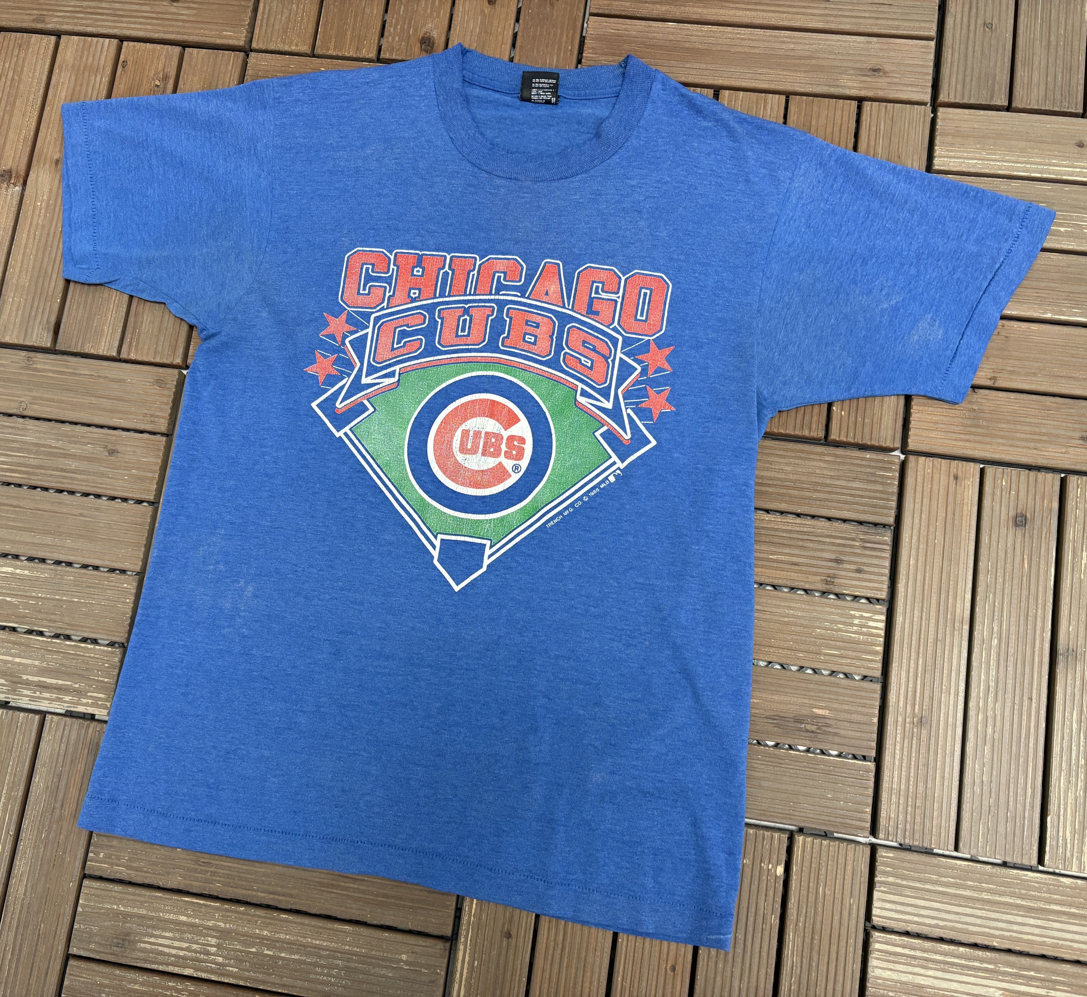 Vintage Chicago Cubs Vintage Made in Canada T-Shirt Tee Size US L / EU 52-54 / 3 - 3 Thumbnail