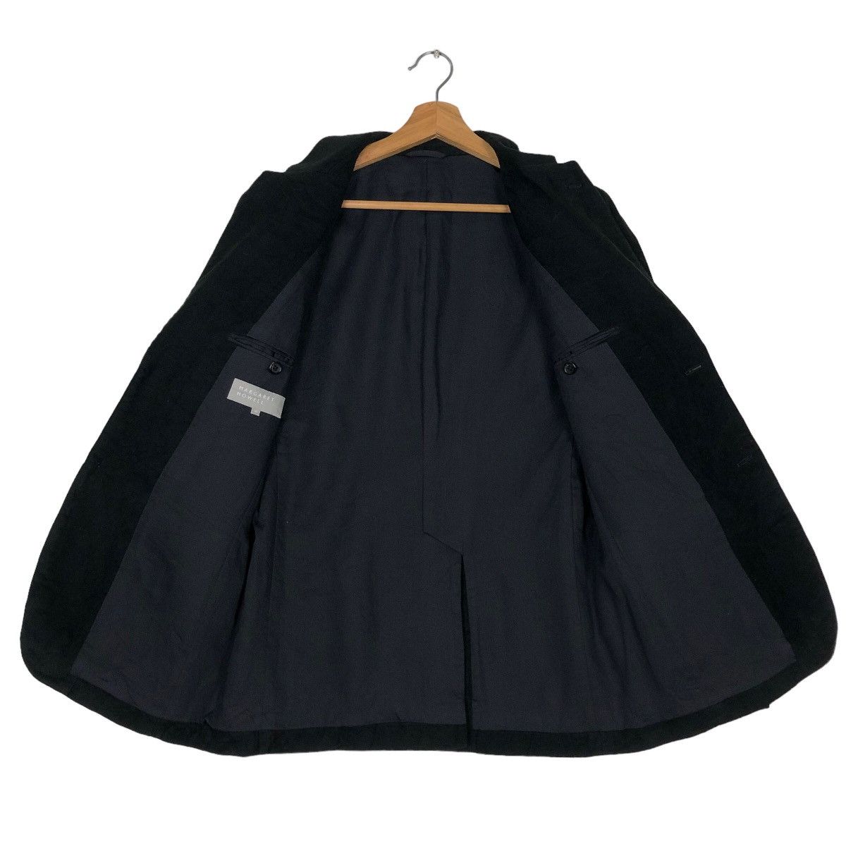 Margaret Howell 🔥Rich Black Vtg Chore Work Jacket Margaret Howell Japan Size US M / EU 48-50 / 2 - 11 Thumbnail