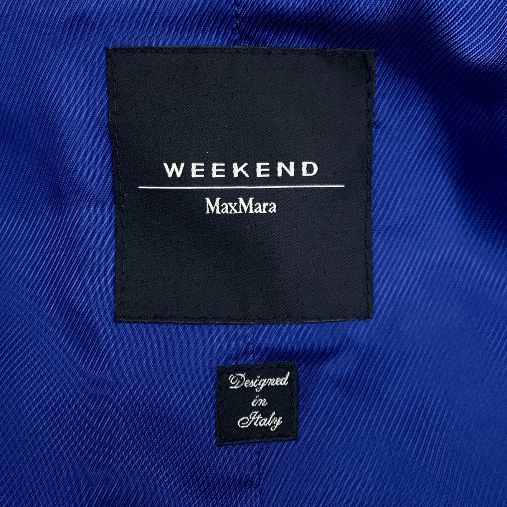 Weekend Max Mara Max Mara Weekend Womens Blue Wool Blend Coat Size 36 Made In Size XS / US 0-2 / IT 36-38 - 5 Thumbnail
